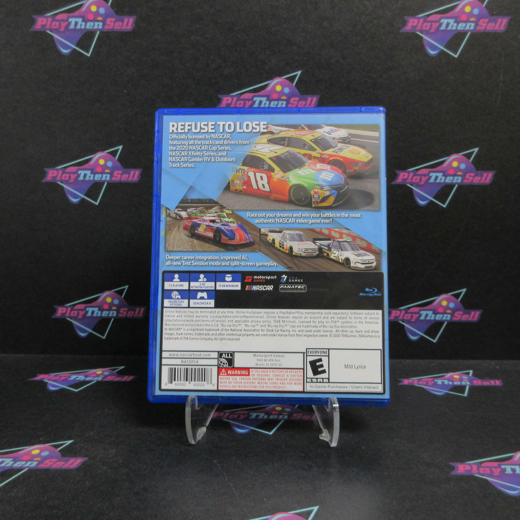 NASCAR Heat 5 PS4 PlayStation 4 Complete - Refurbished