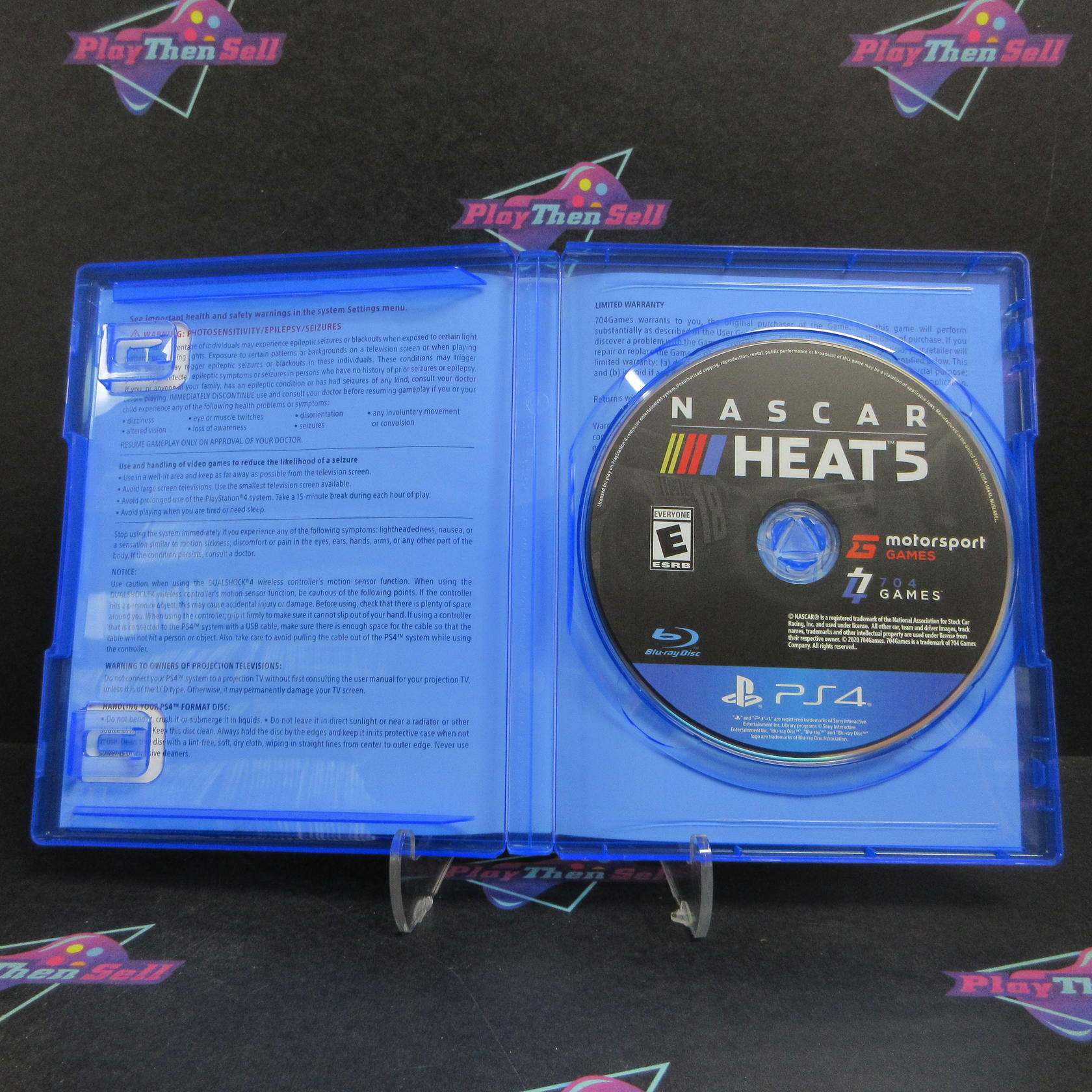 NASCAR Heat 5 PS4 PlayStation 4 Complete - Refurbished