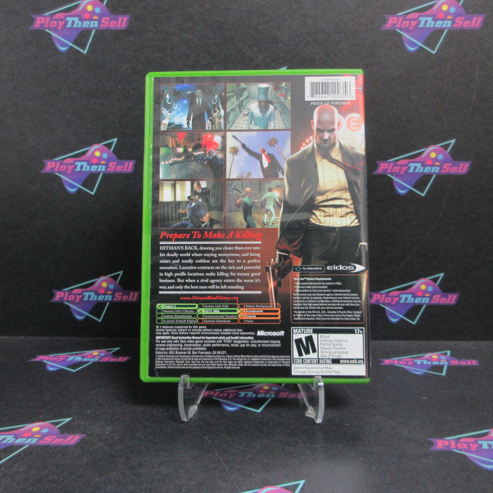 Hitman Blood Money Xbox Complete - Refurbished