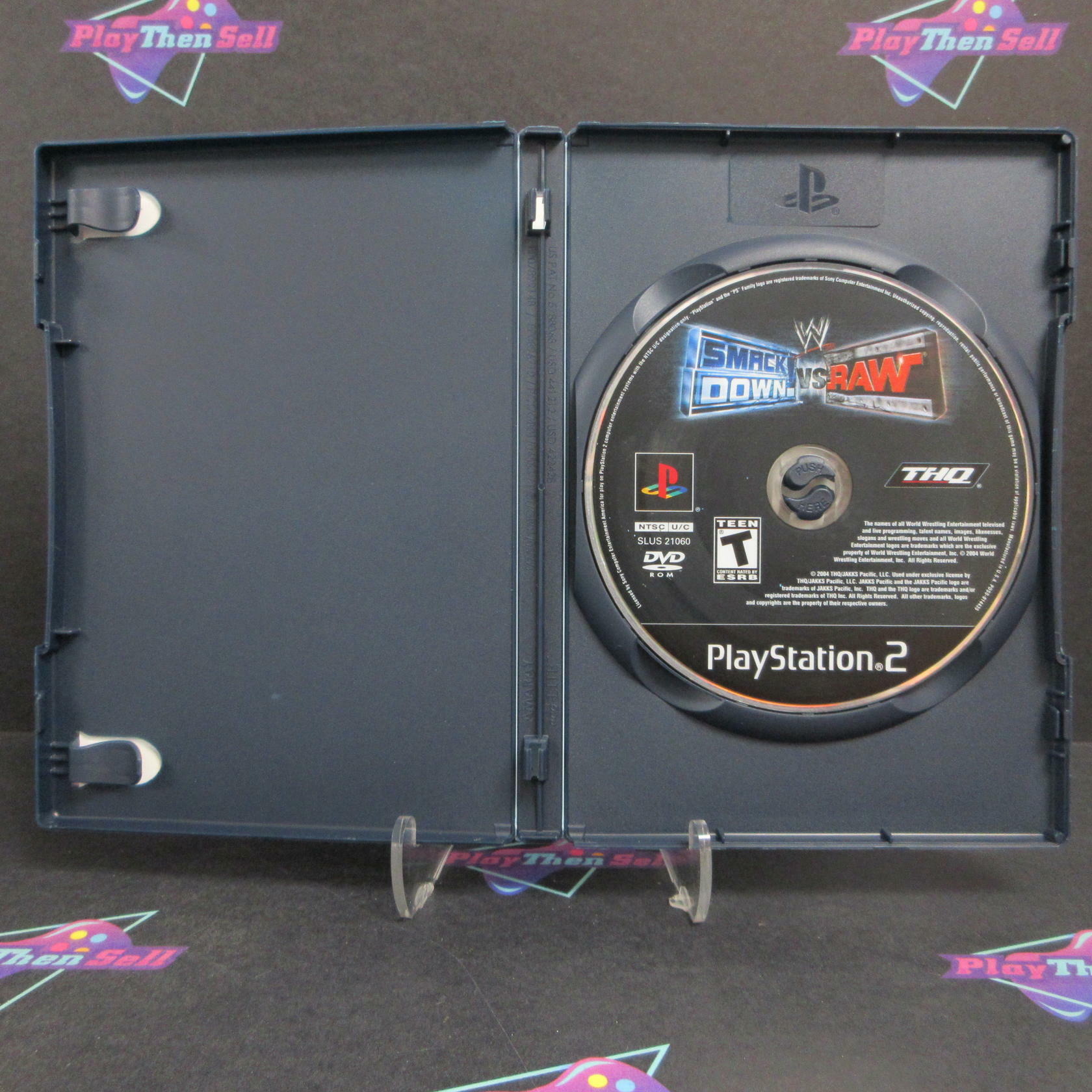 WWE SmackDown vs Raw PlayStation 2 PS2 PlayStation 2 - Very Good