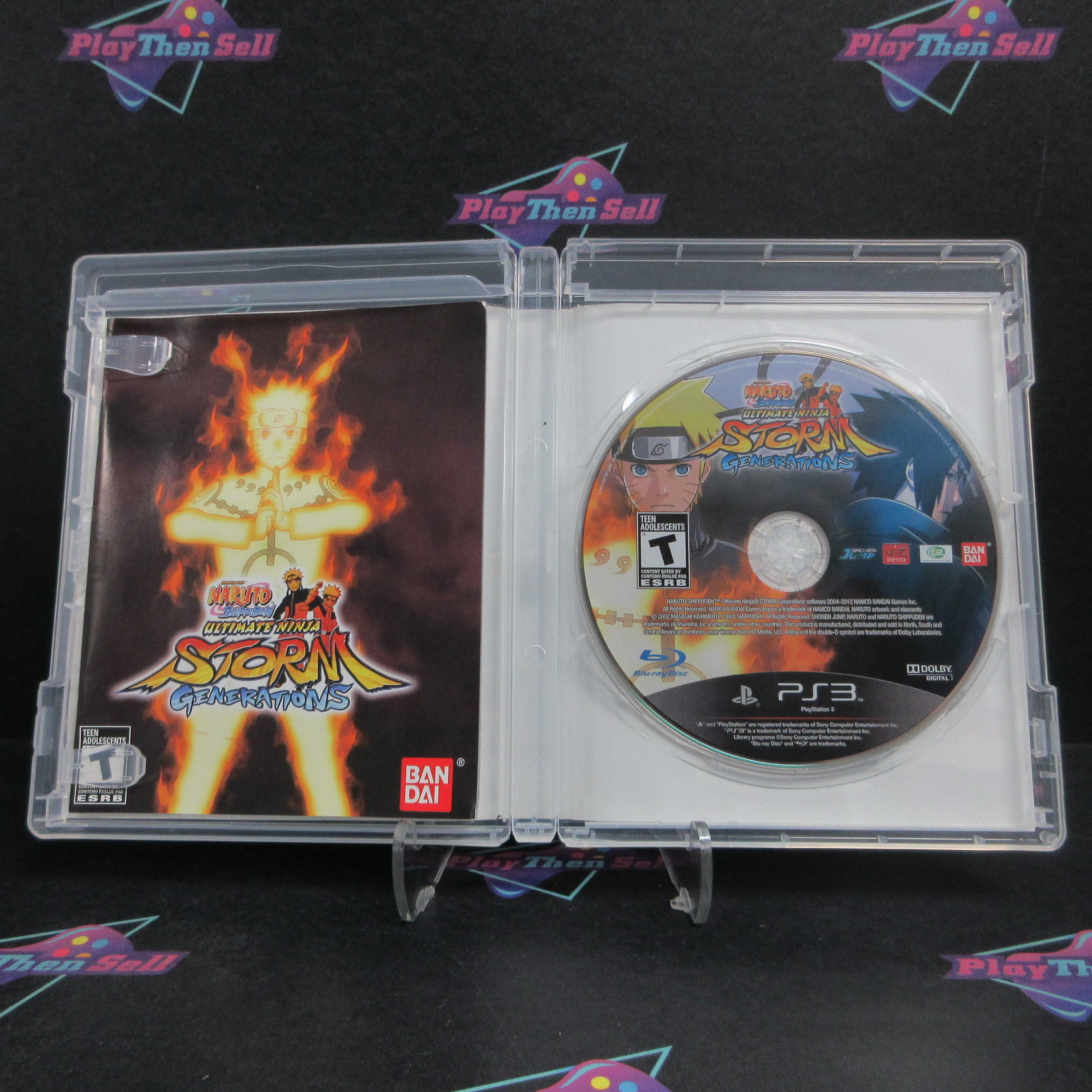 Naruto Ultimate Ninja Storm Generations PS3 PlayStation 3 Complete - Excellent