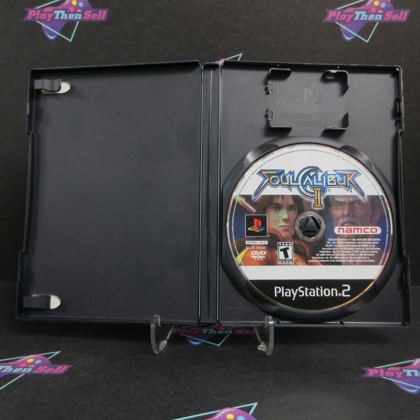 Soul Calibur 2 PS2 PlayStation 2 + Bonus Disc - Very Good