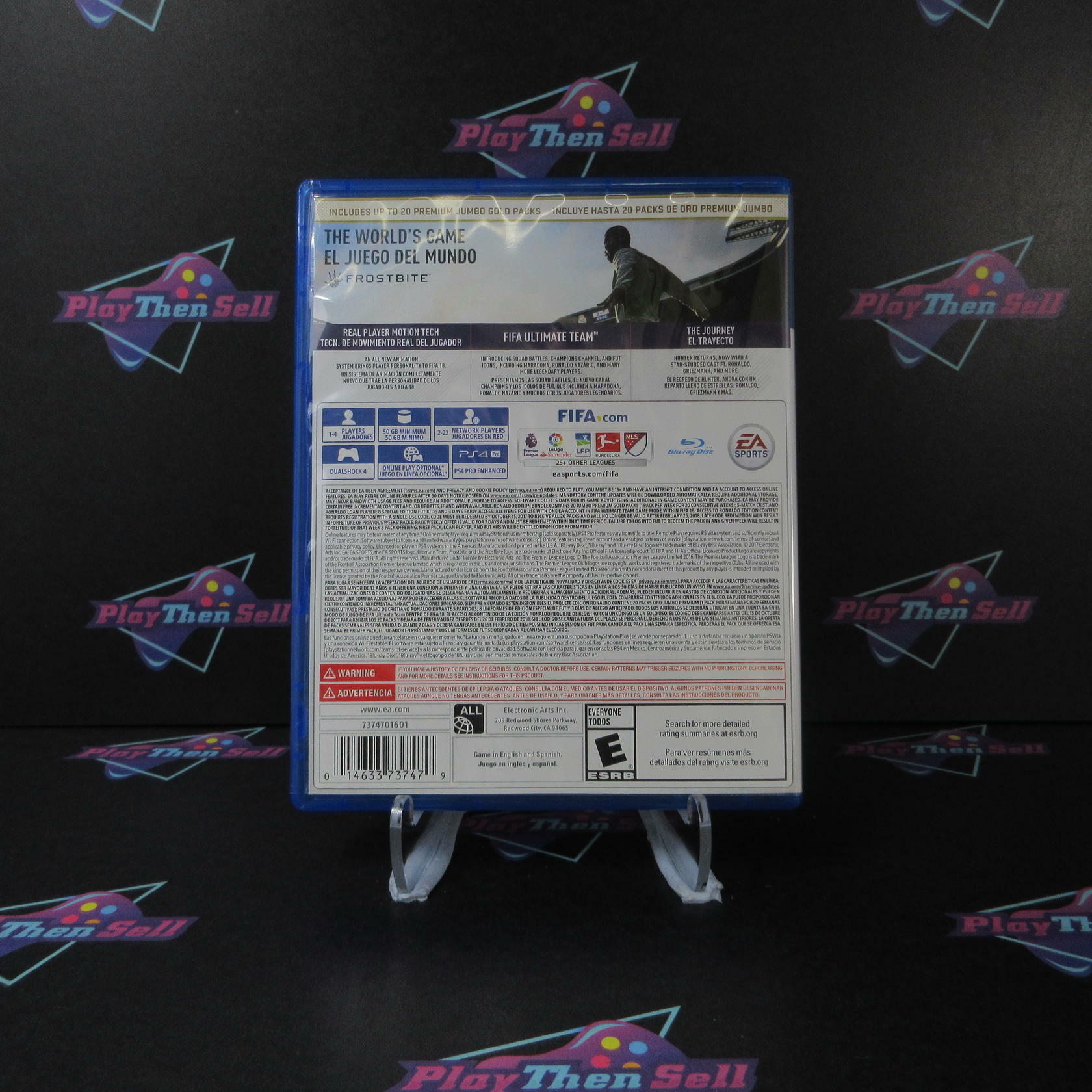 FIFA 18 Ronaldo Edition PlayStation 4 Complete - Refurbished