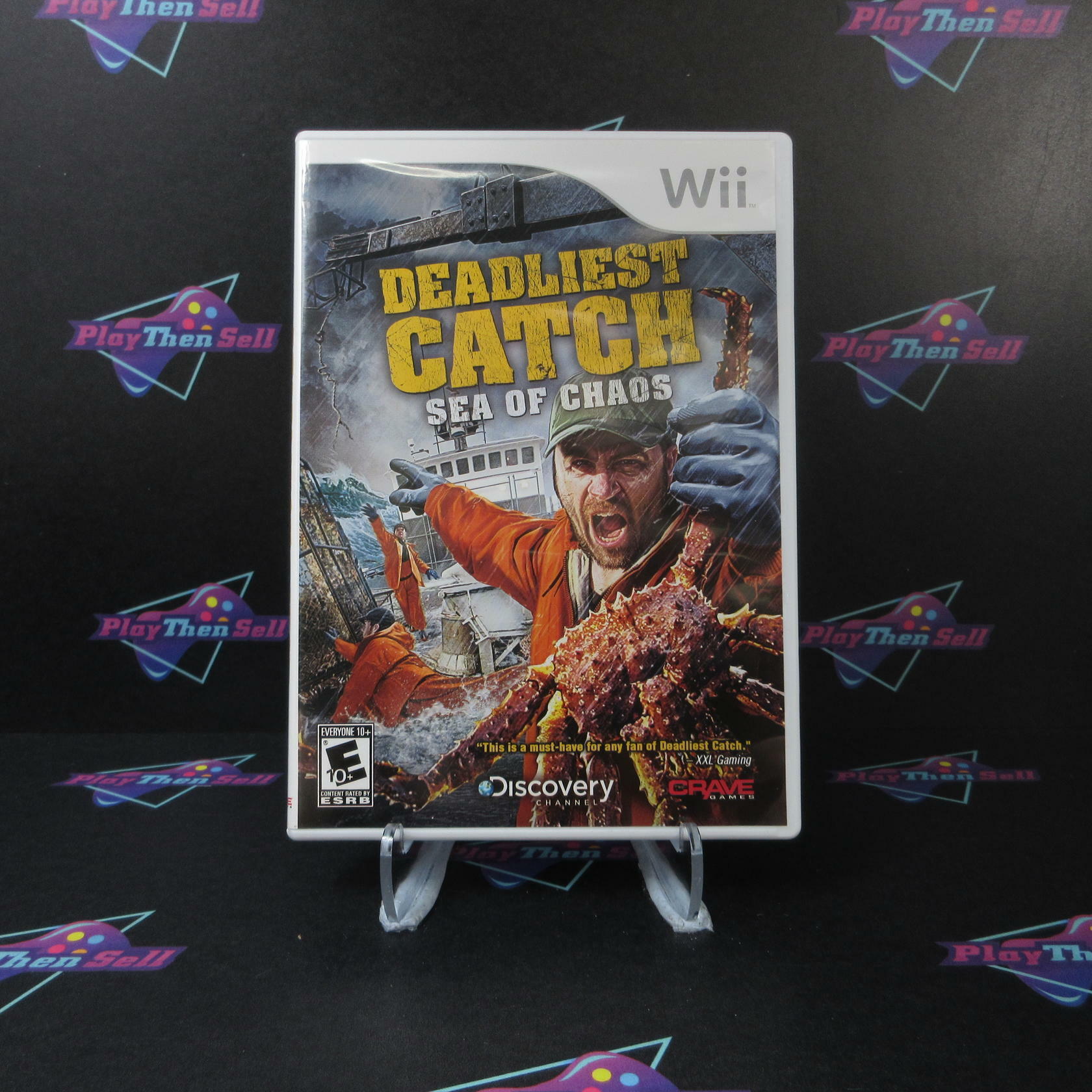 Deadliest Catch Sea of Chaos Nintendo Wii Complete - Refurbished