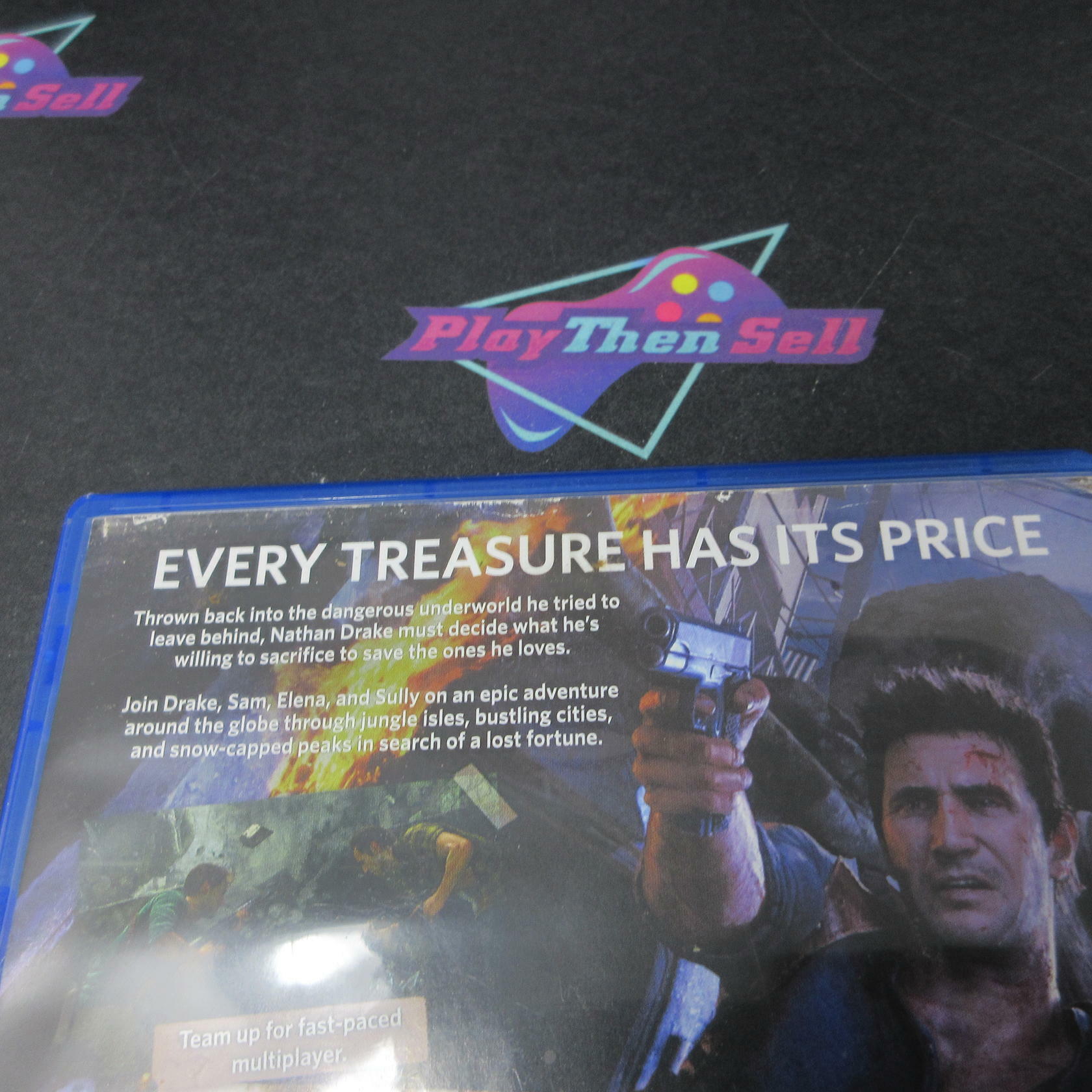 Uncharted 4 A Thief's End PS4 PlayStation 4 Complete - Very Good