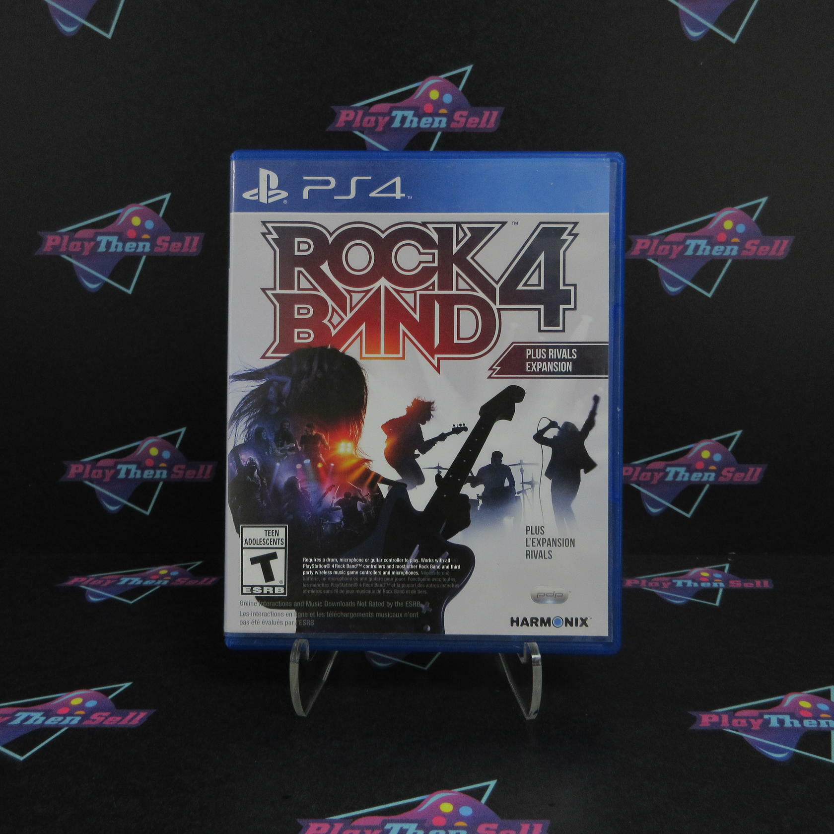 Rock Band 4 Plus Rivals Expansion PS4 PlayStation 4 Complete - Refurbished