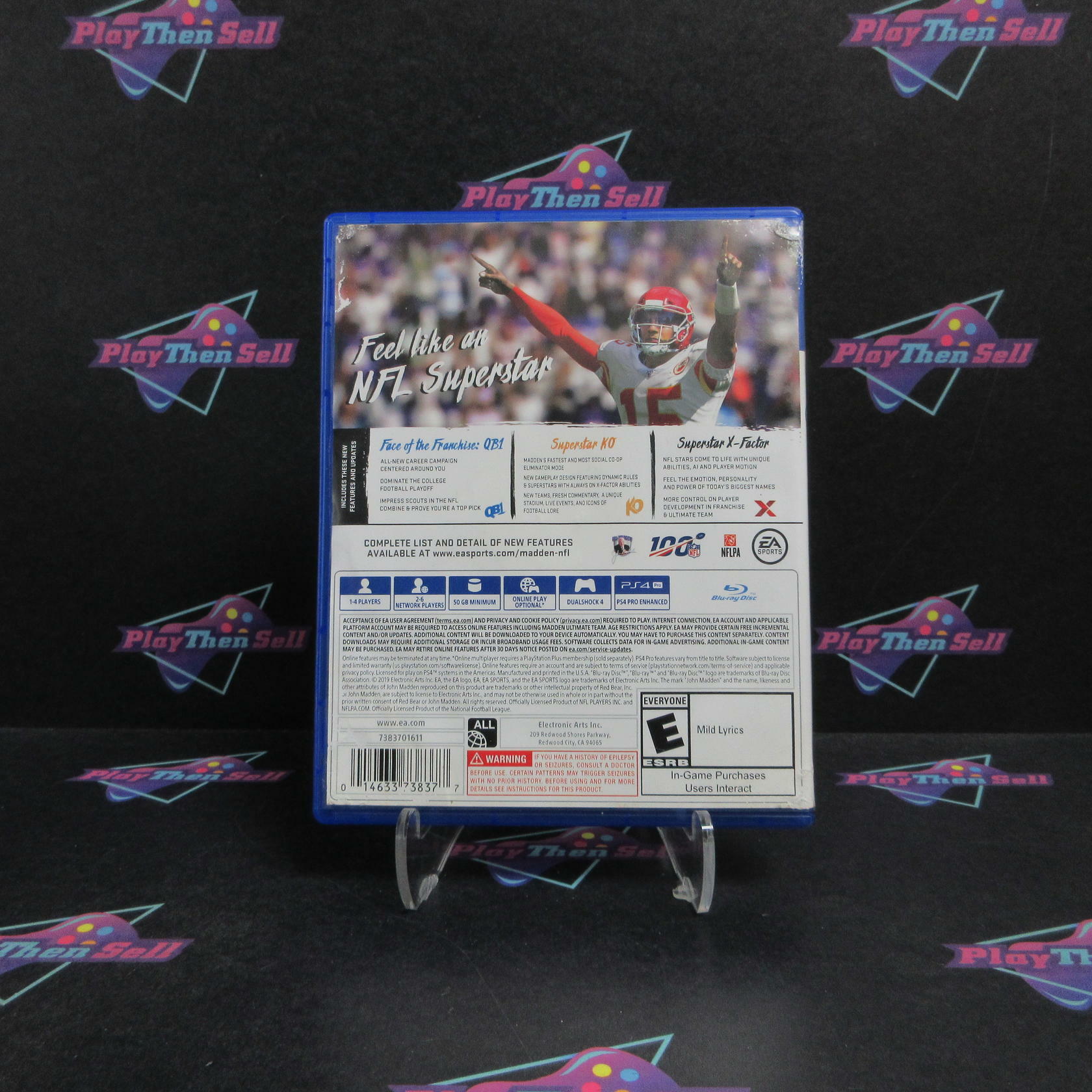 Madden NFL 20 PS4 PlayStation 4 Complete - Very Good