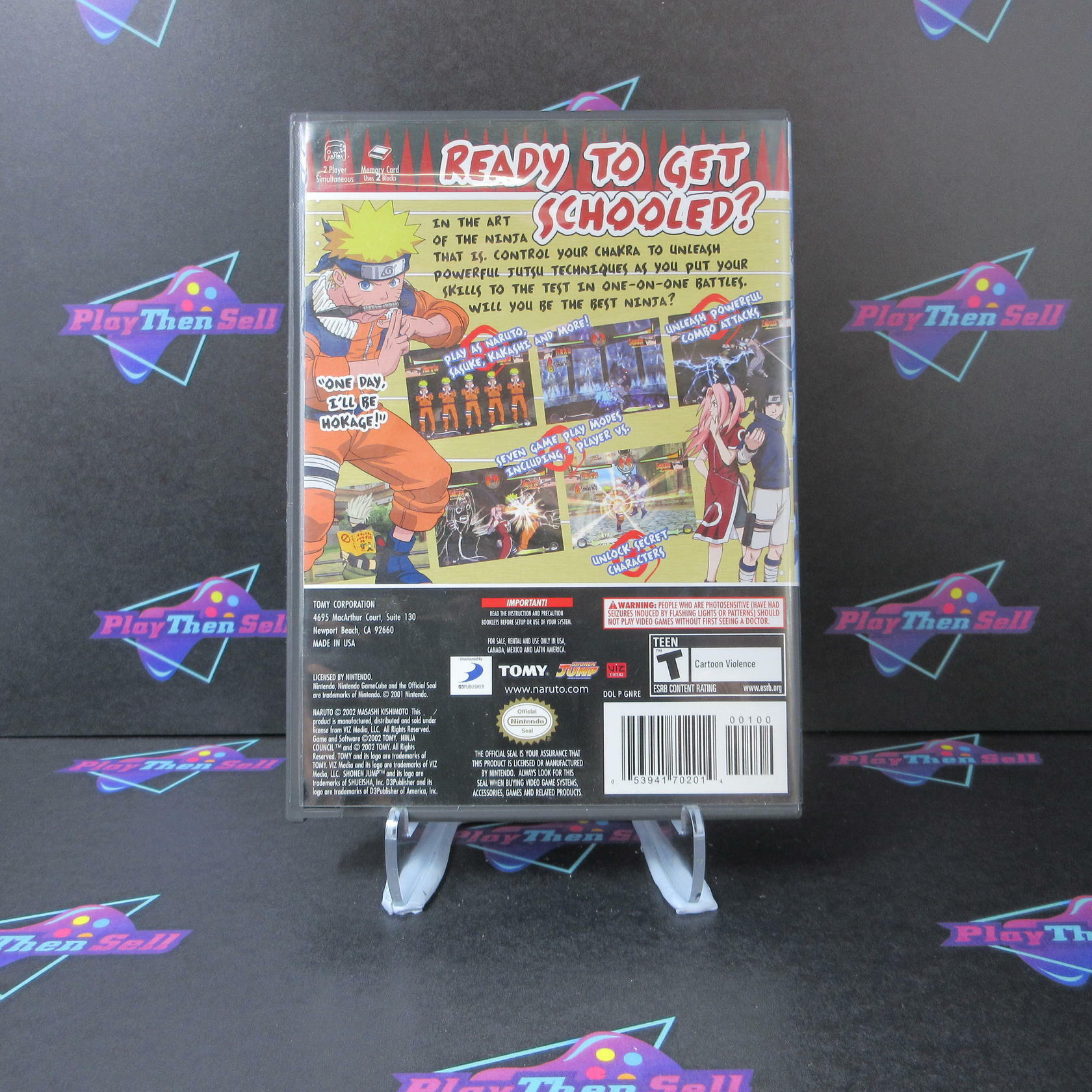 Naruto Clash of Ninja GameCube Complete - Refurbished