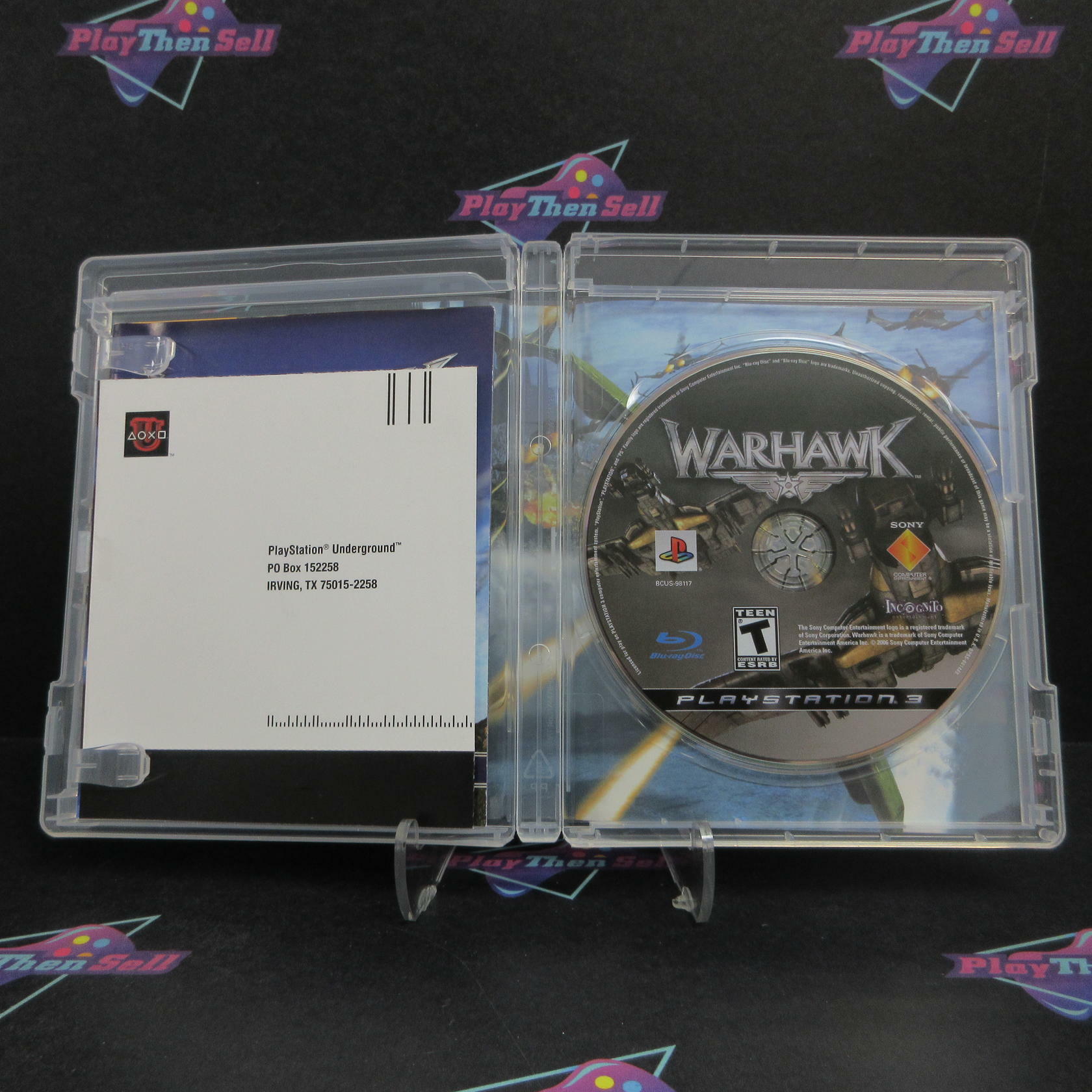 Warhawk PS3 PlayStation 3 + Reg Card Complete - Excellent
