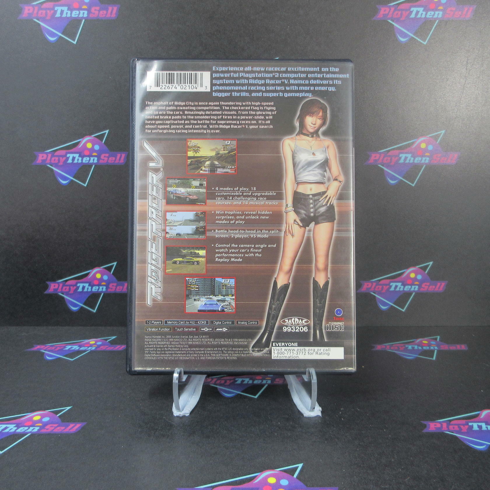 Ridge Racer V PS2 PlayStation 2 - Very Good