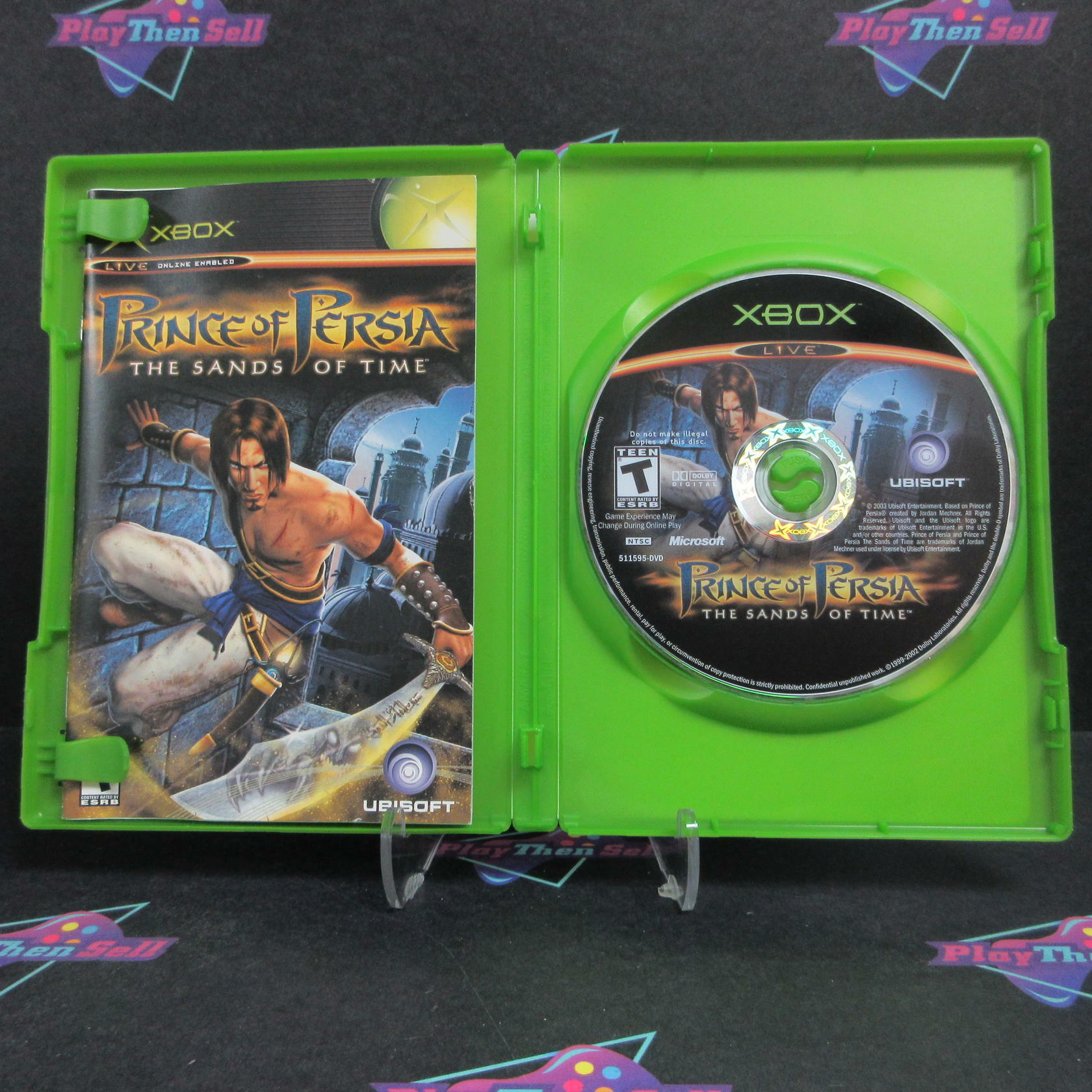Prince of Persia The Sands of Time Xbox + Reg Card Complete - Refurbished