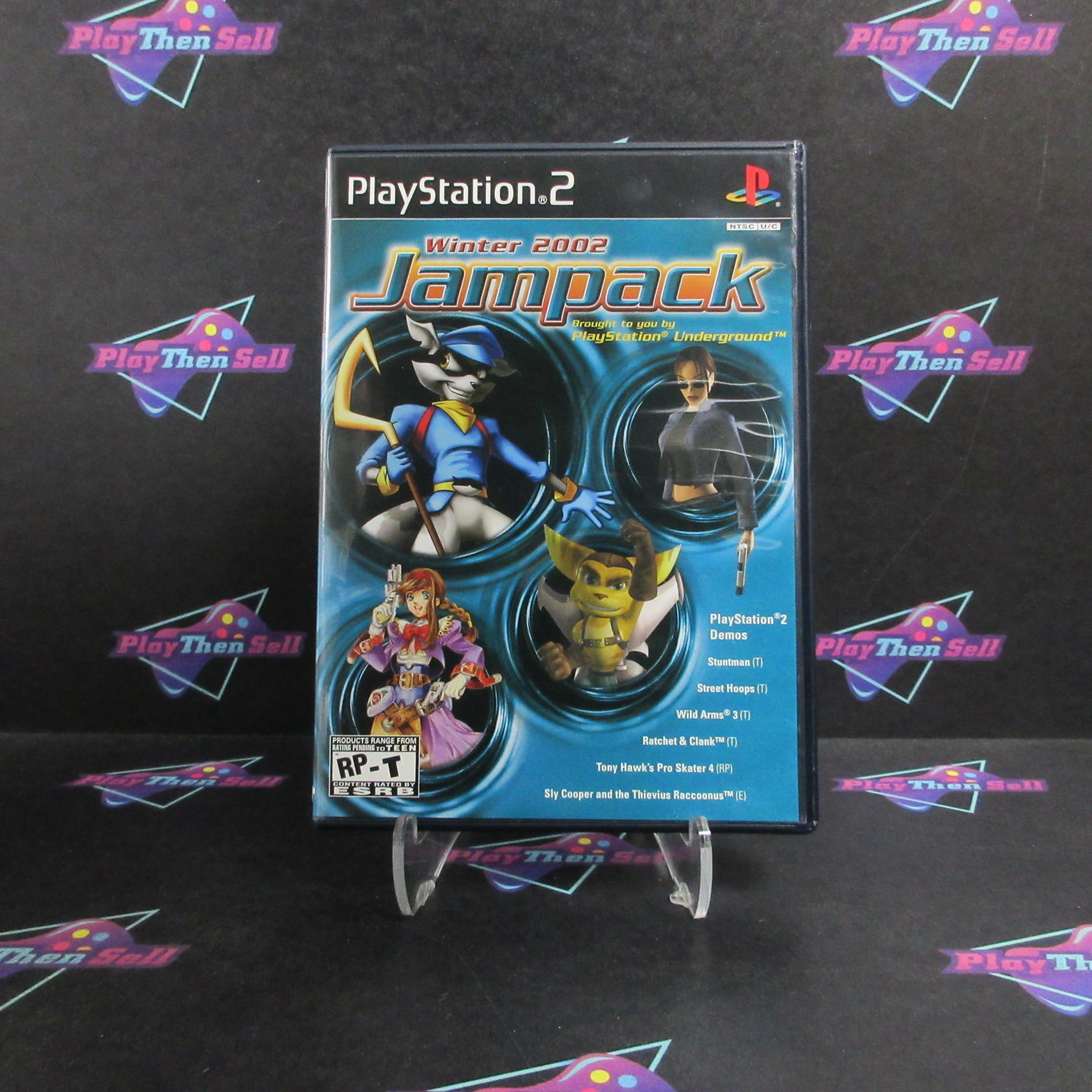 Jampack Winter 2002 PS2 PlayStation 2 + Reg Card Complete - Excellent