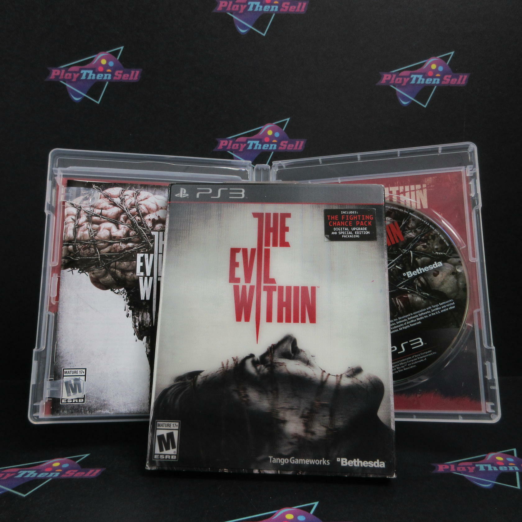 Evil Within + Sleeve PS3 PlayStation 3 Complete - Excellent