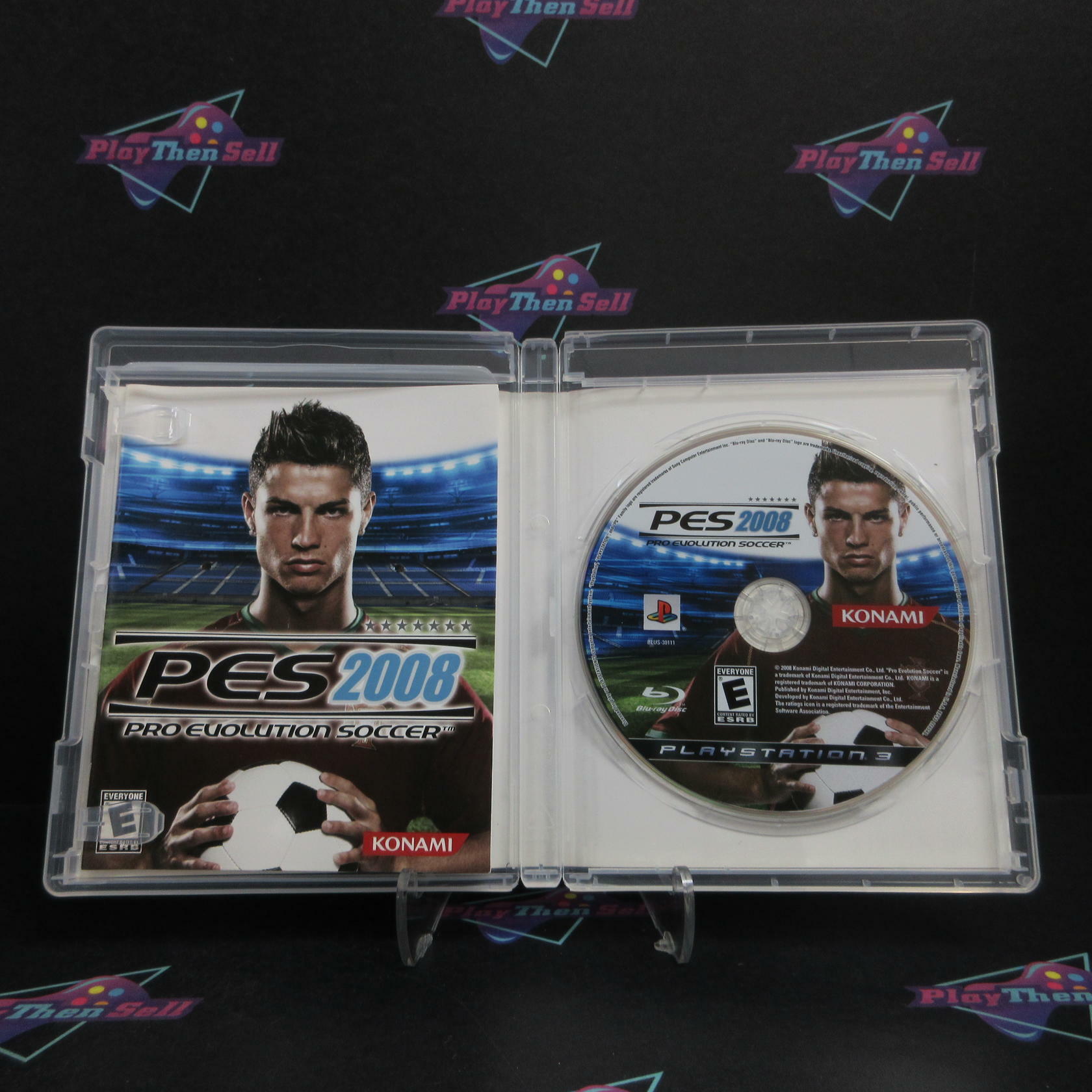 Pro Evolution Soccer 2008 PS3 PlayStation 3 Complete - Excellent