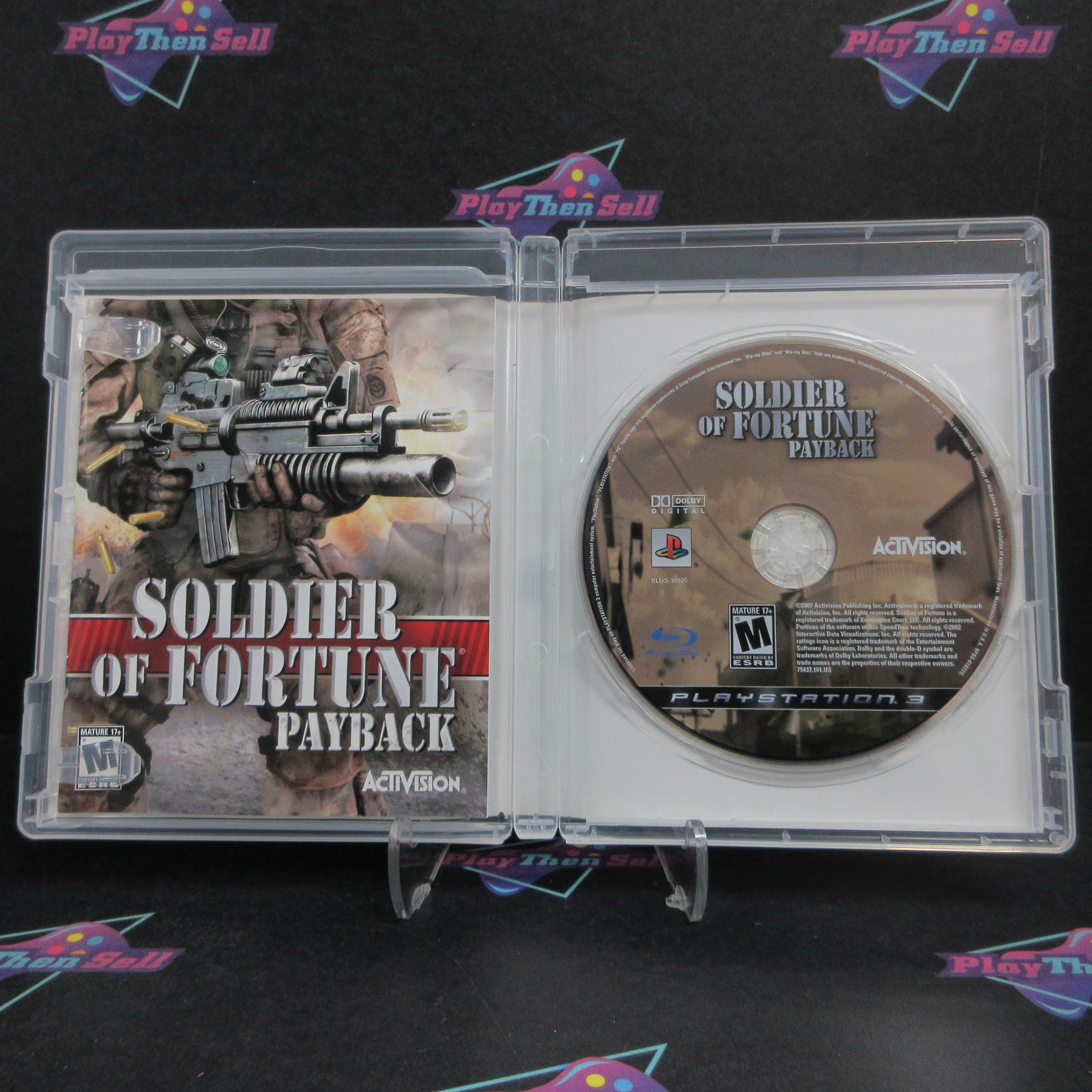 Soldier Of Fortune Payback PS3 PlayStation 3 Complete - Excellent