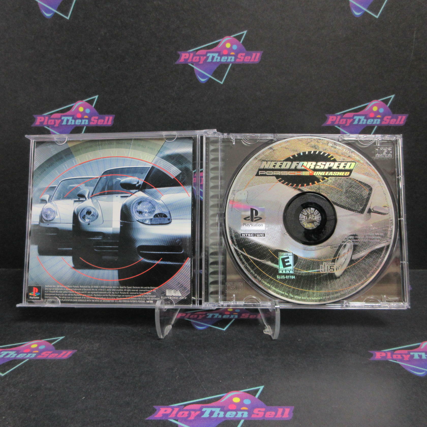 Need For Speed Porsche Unleashed PS1 PlayStation 1 +RegCard Complete - Refurbished