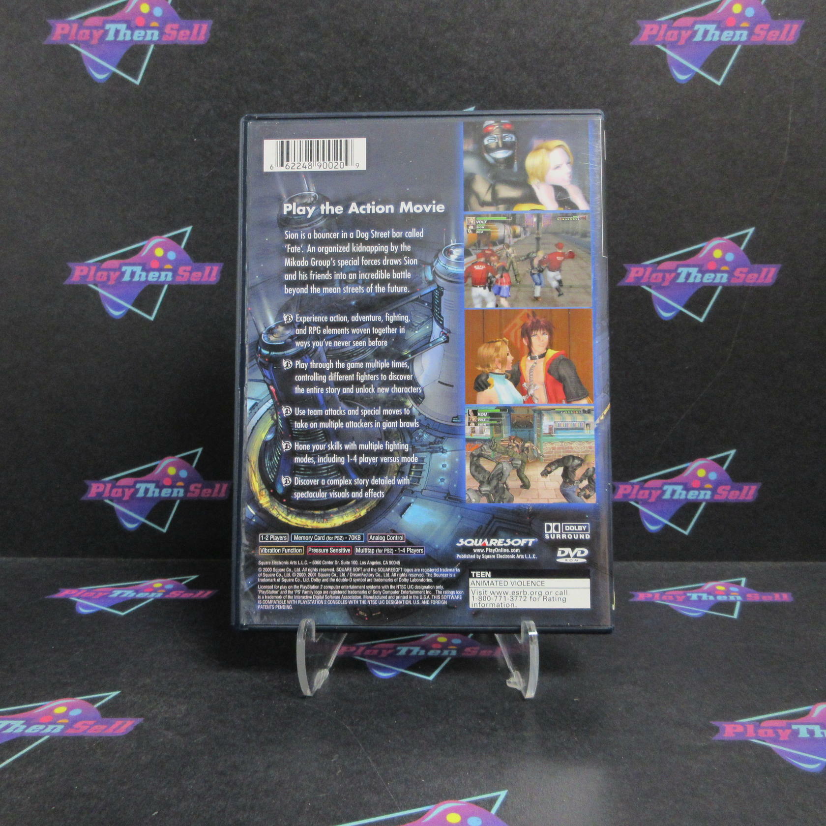 The Bouncer PS2 PlayStation 2 + Reg Card Complete - Excellent