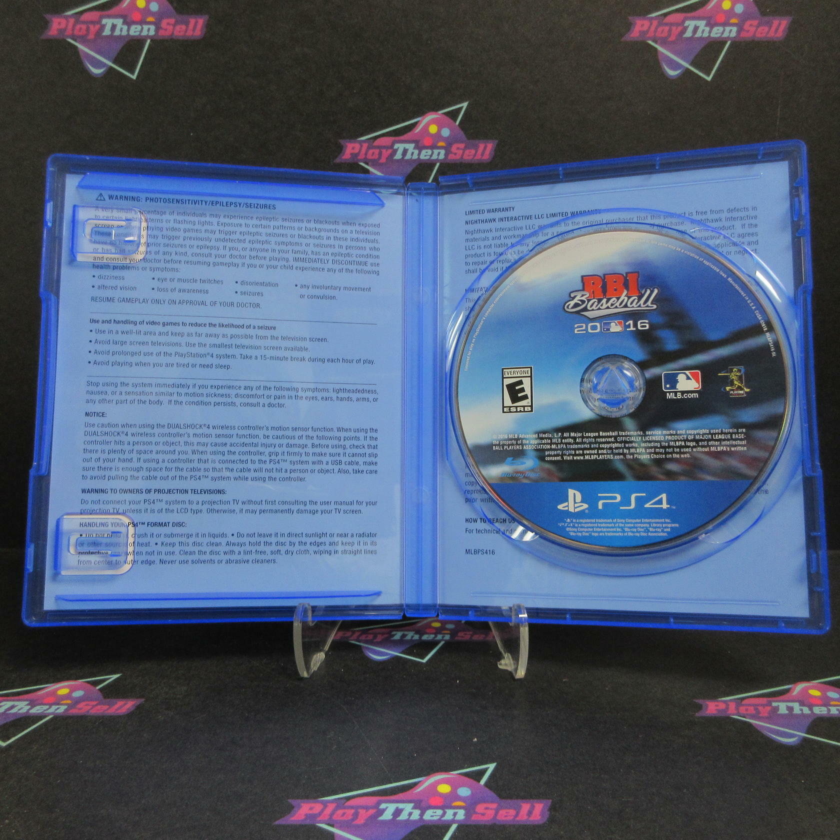 RBI Baseball 2016 PS4 PlayStation 4 Complete - Refurbished