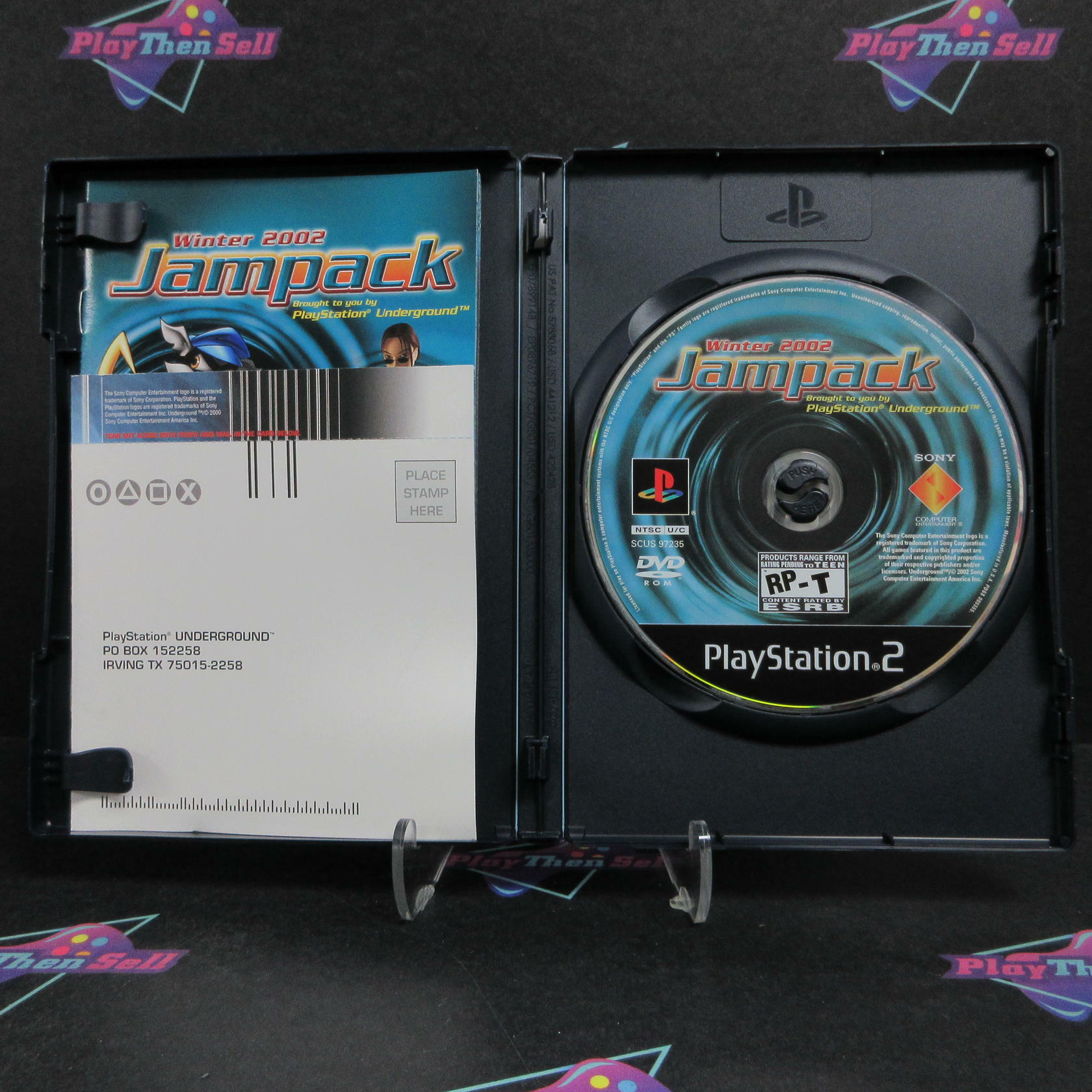 Jampack Winter 2002 PS2 PlayStation 2 + Reg Card Complete - Excellent