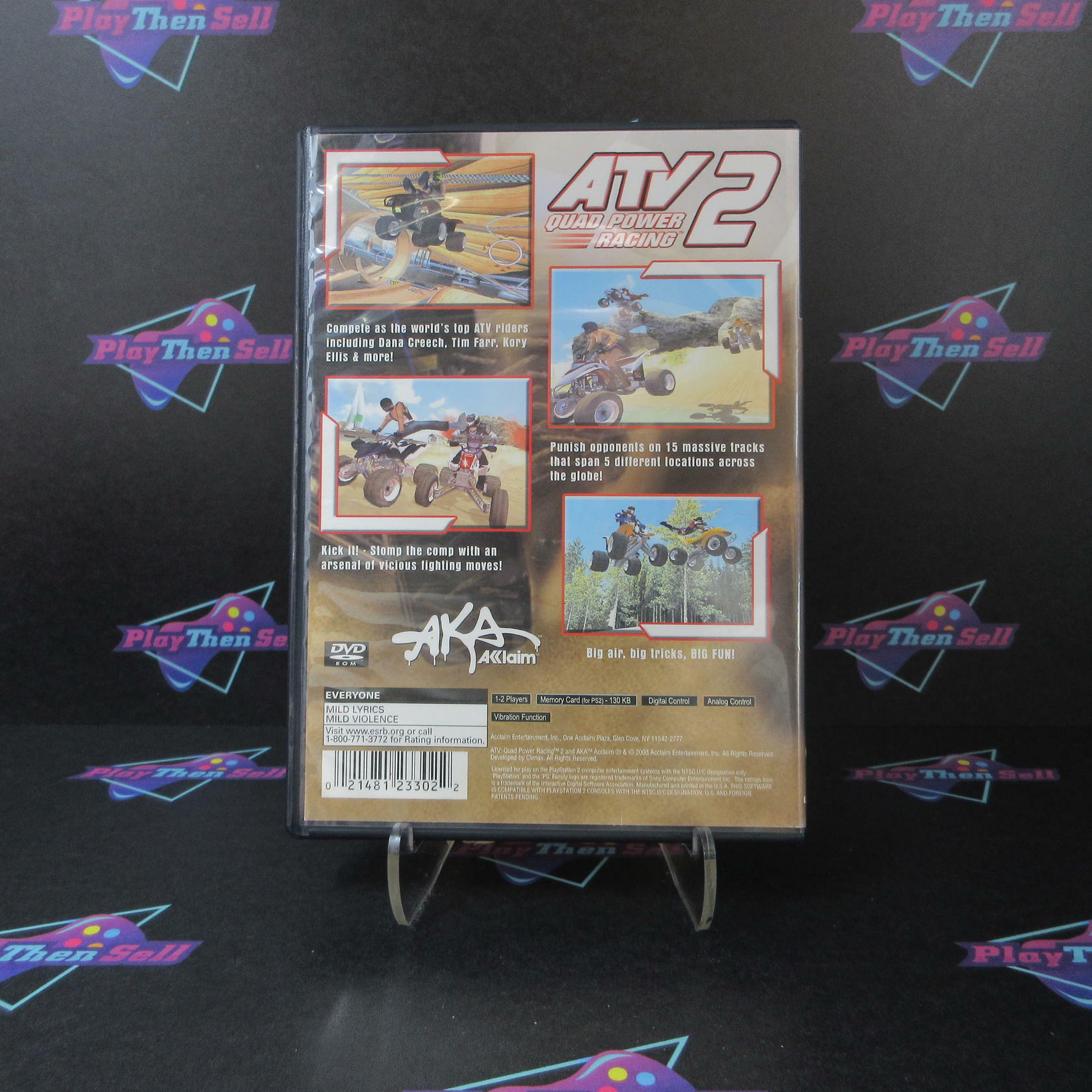 ATV 2 Quad Power Racing PS2 PlayStation 2 - Very Good