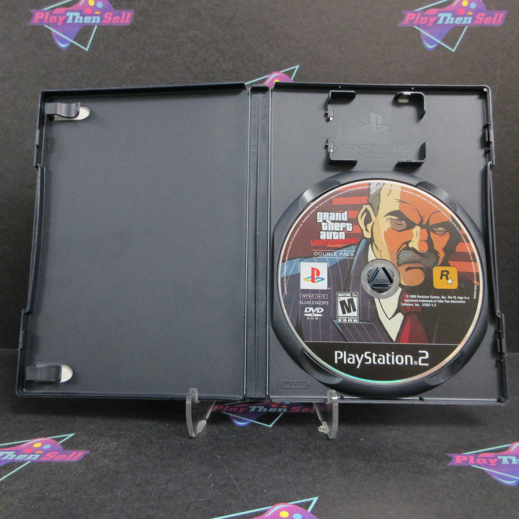 Grand Theft Auto Double Pack Liberty City Stories PS2 PlayStation 2 - Very Good
