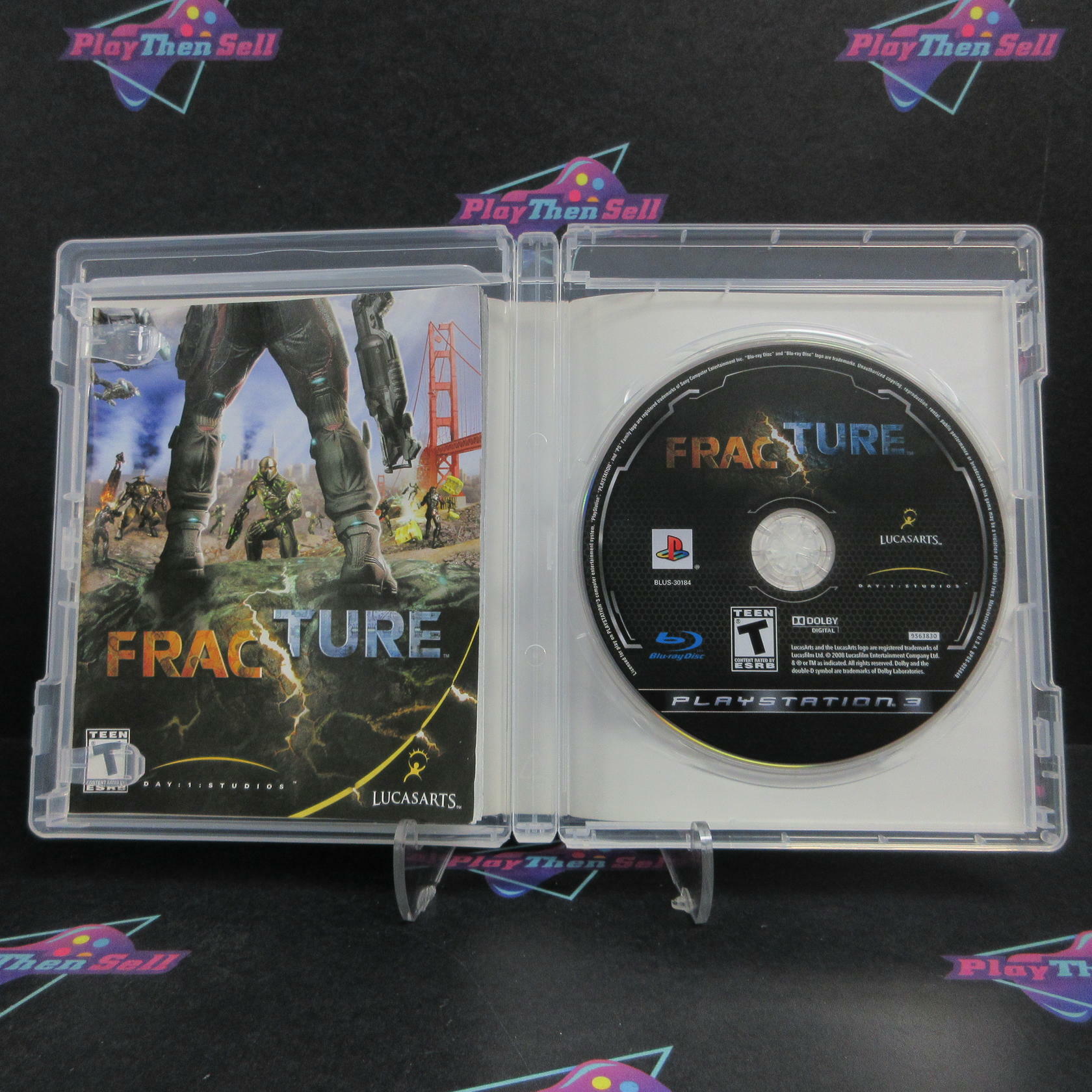 Fracture PS3 PlayStation 3 Complete - Excellent