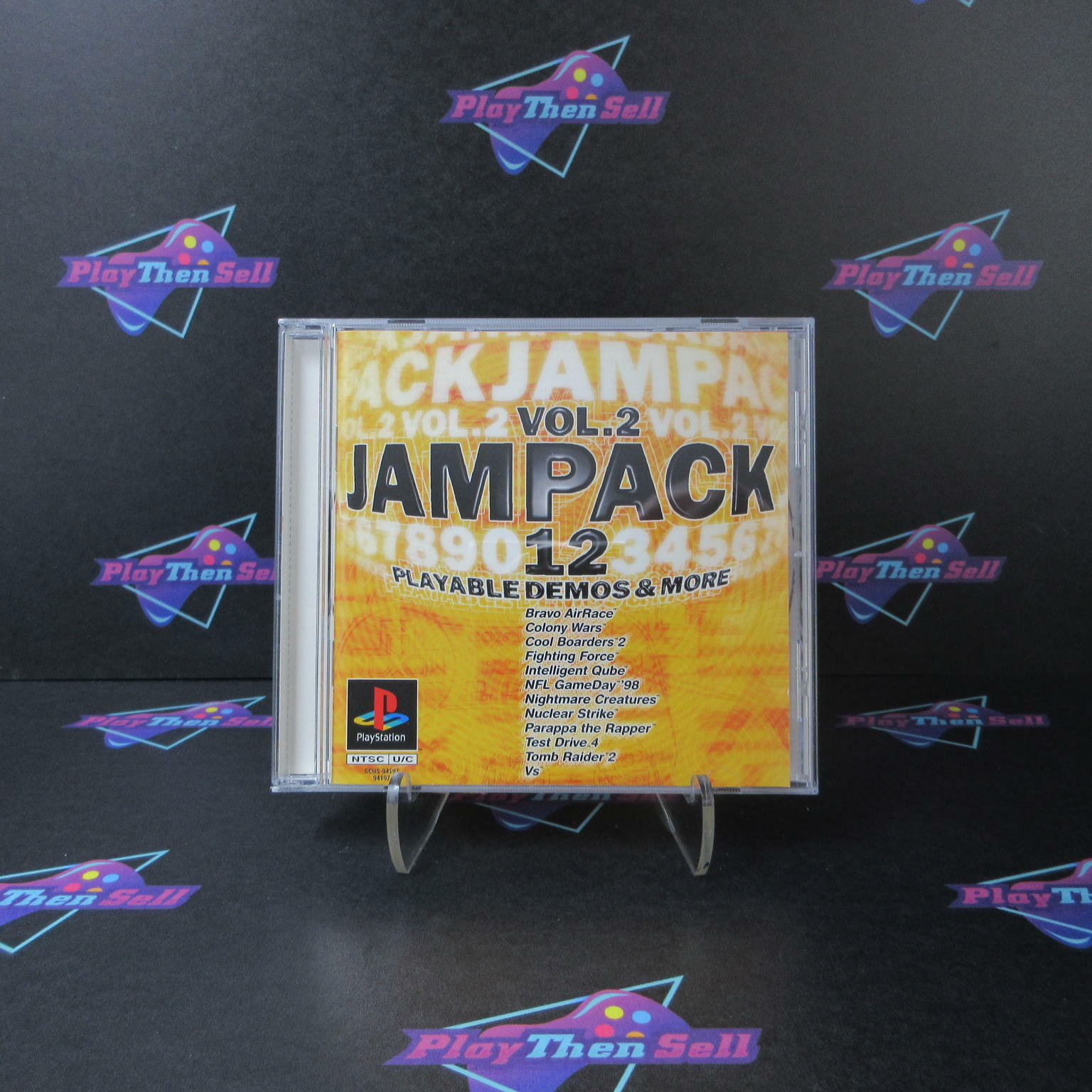 JAMPACK Vol. 2 PS1 PlayStation 1 Complete - Refurbished