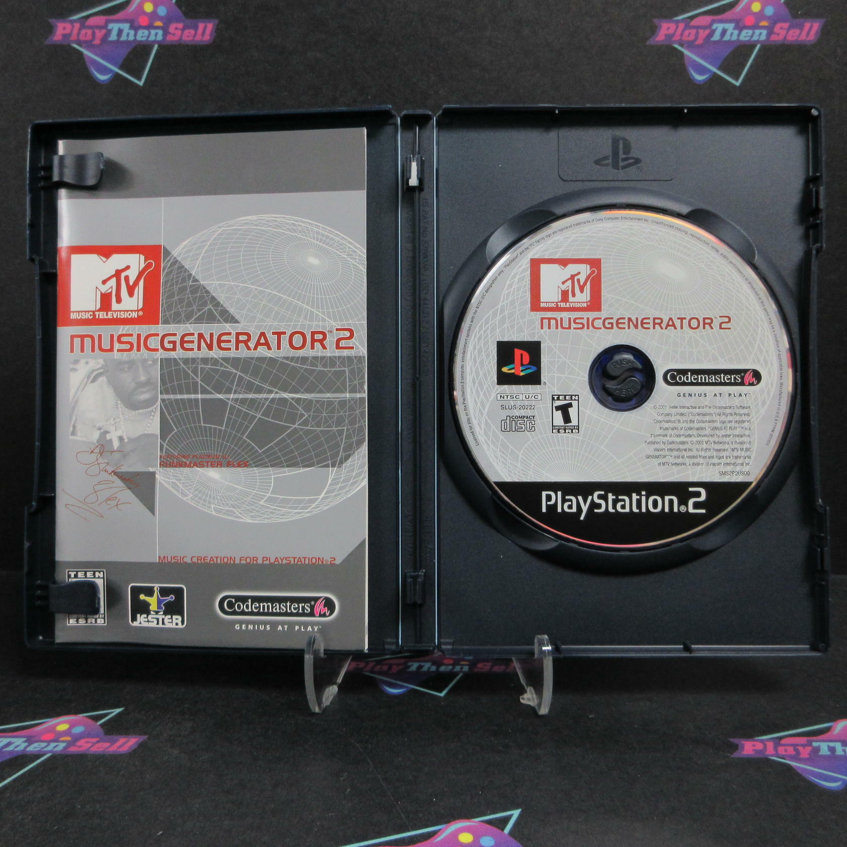 MTV Music Generator 2 PS2 PlayStation 2 + Reg Card Complete - Excellent