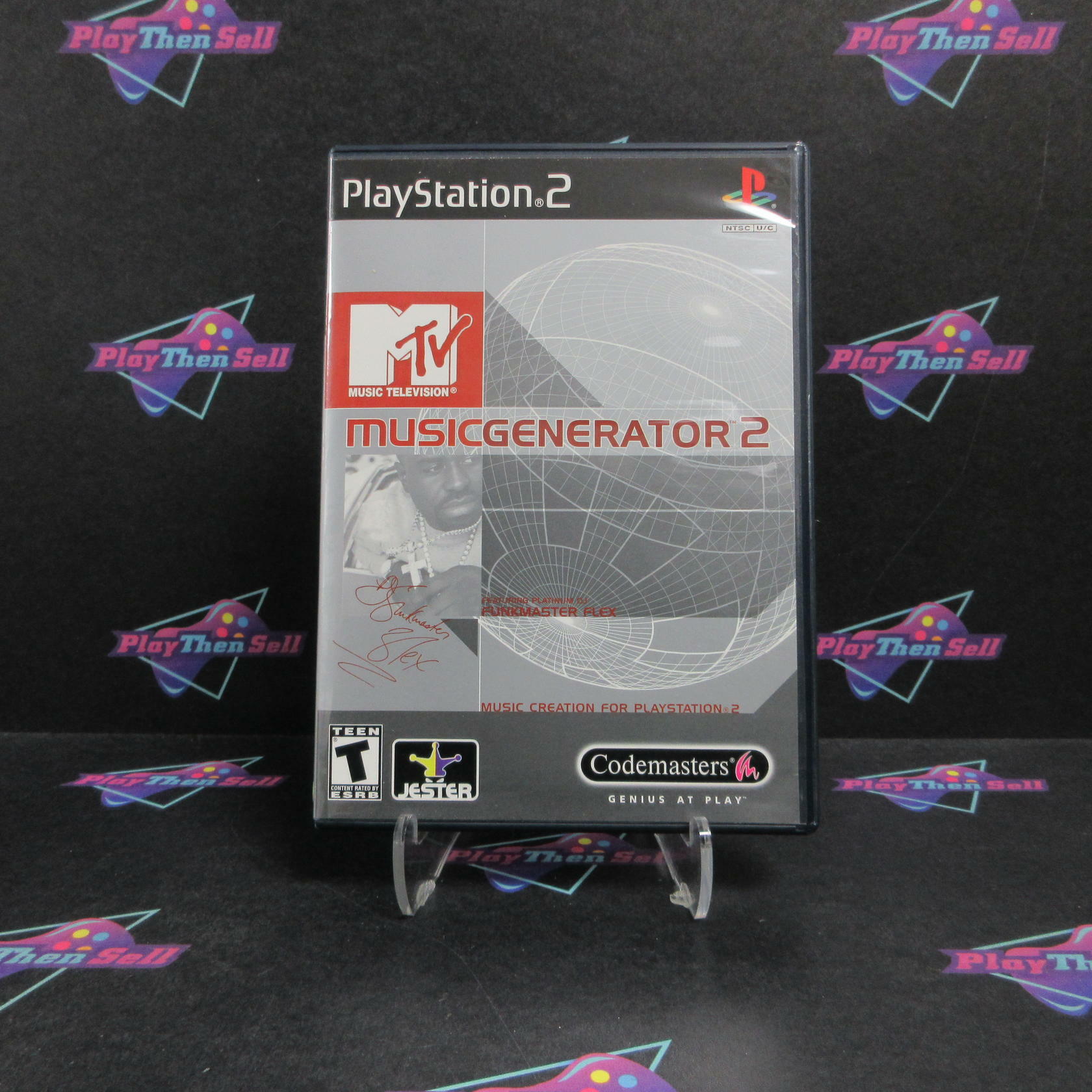 MTV Music Generator 2 PS2 PlayStation 2 + Reg Card Complete - Excellent