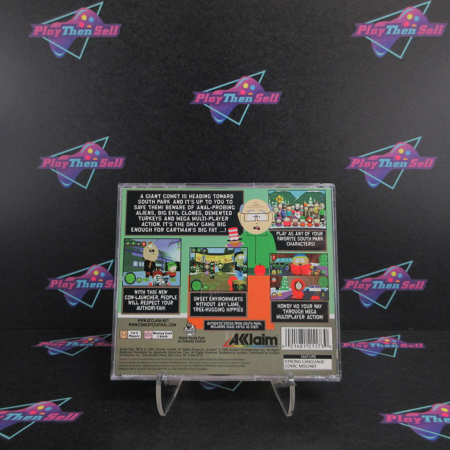 South Park PS1 PlayStation 1 Complete - Refurbished