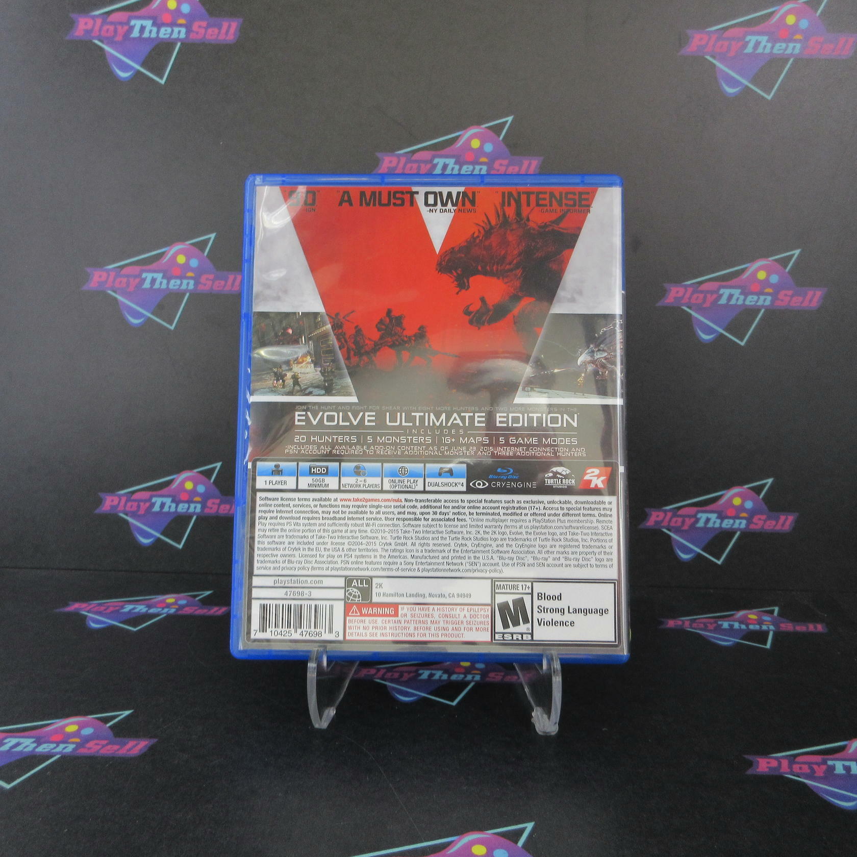 Evolve Ultimate Edition PS4 PlayStation 4 Complete - Refurbished