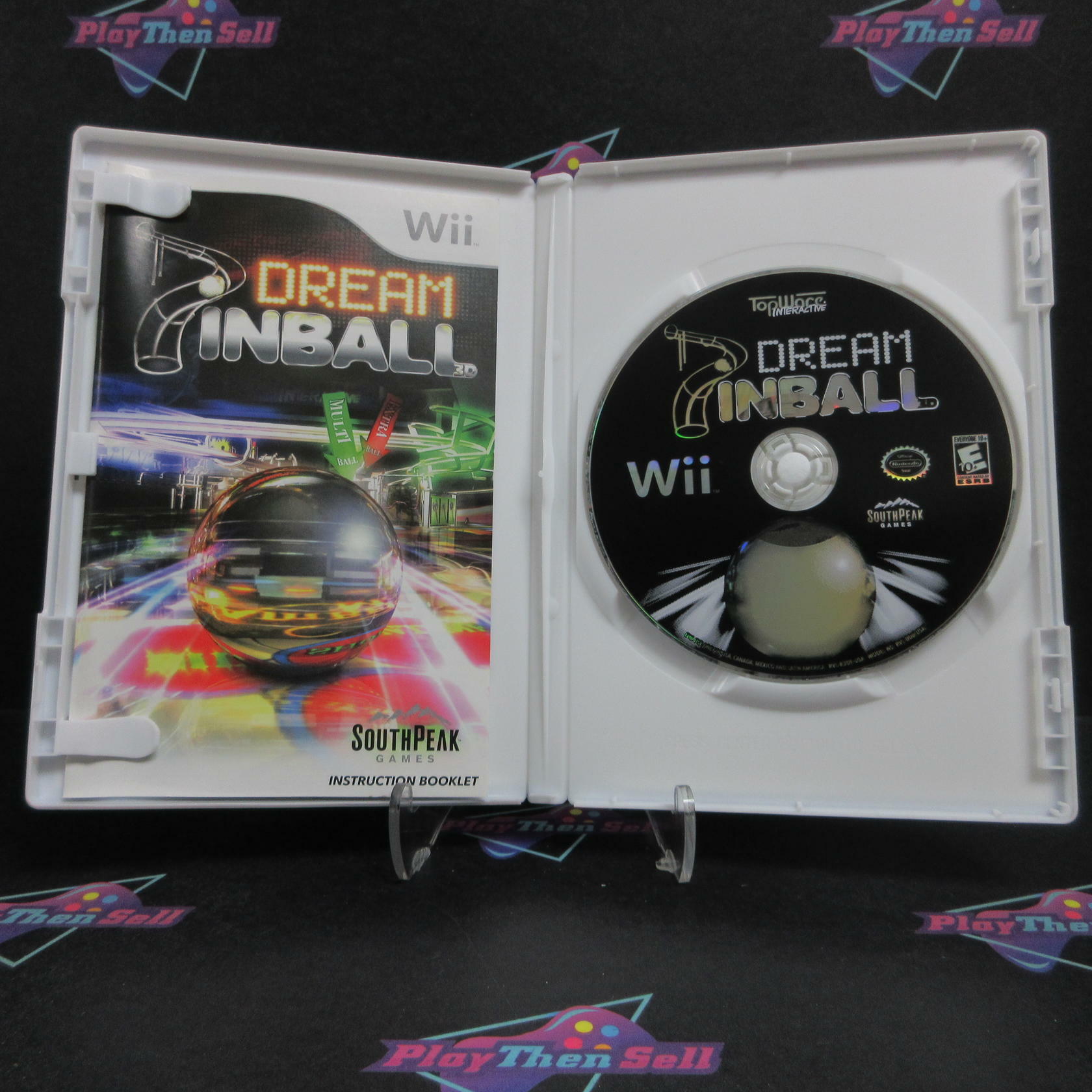 Dream Pinball 3D Nintendo Wii Complete - Refurbished