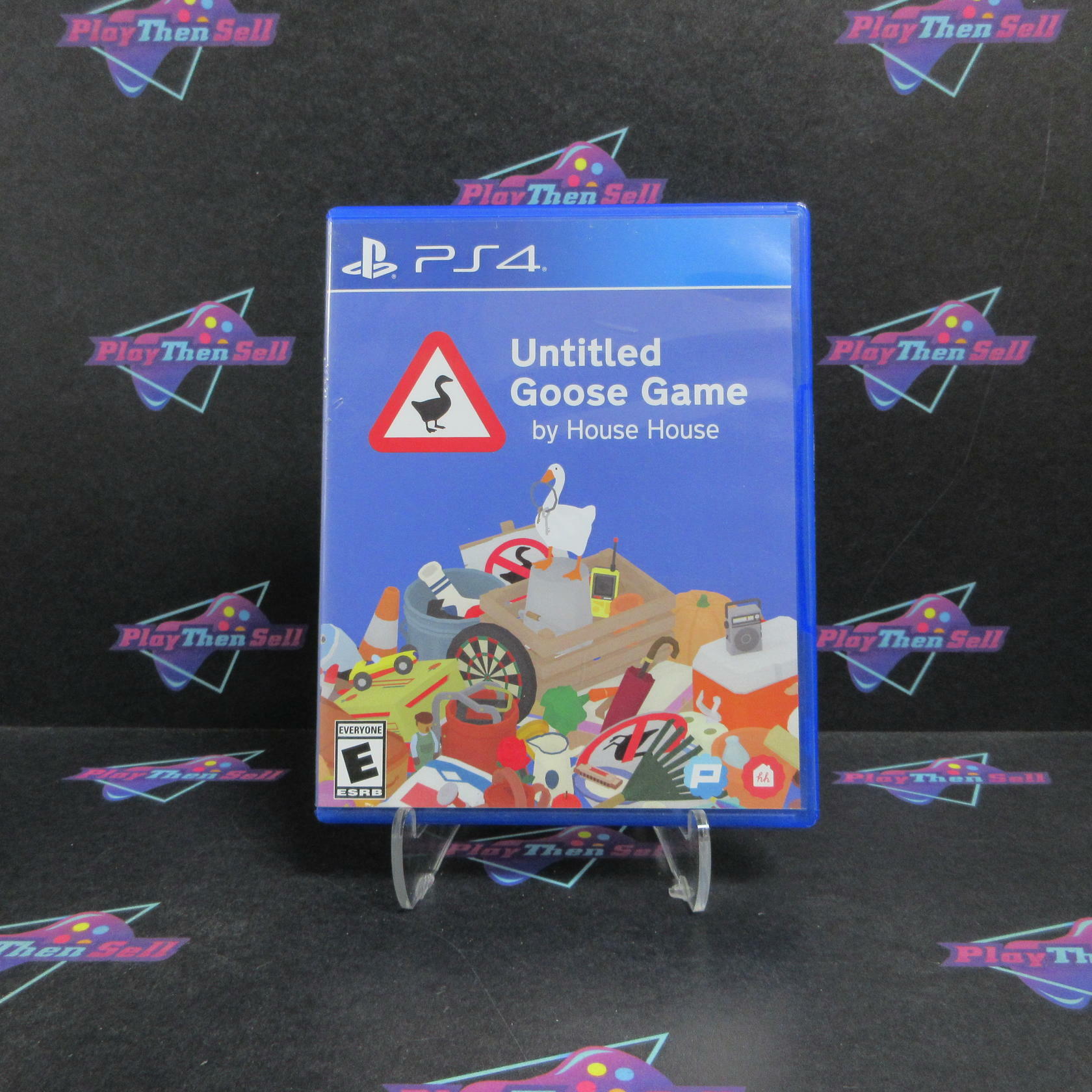 Untitled Goose Game PS4 PlayStation 4 + Poster / Sticker Complete - Very Good