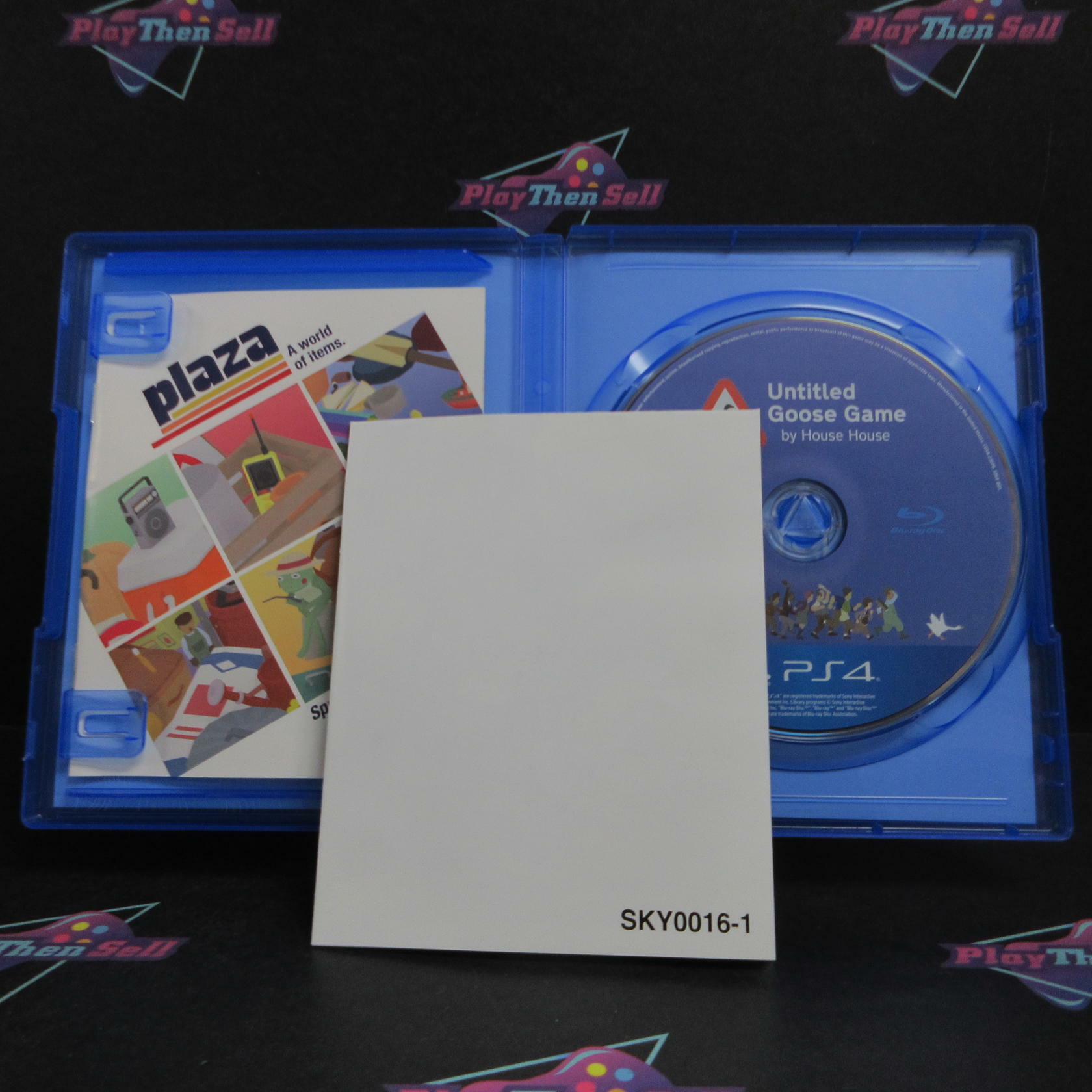 Untitled Goose Game PS4 PlayStation 4 + Poster / Sticker Complete - Very Good