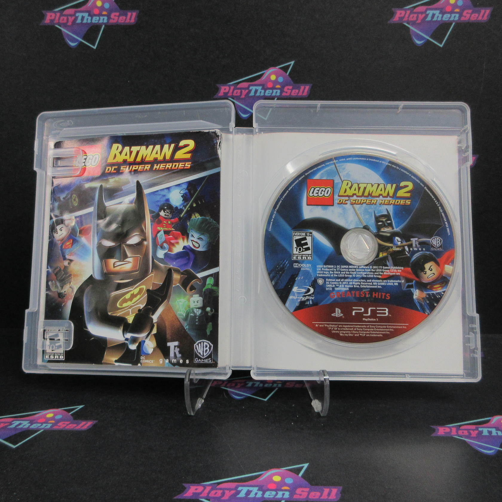 LEGO Batman 2 DC Super Heroes PS3 PlayStation 3 GH Complete - Very Good