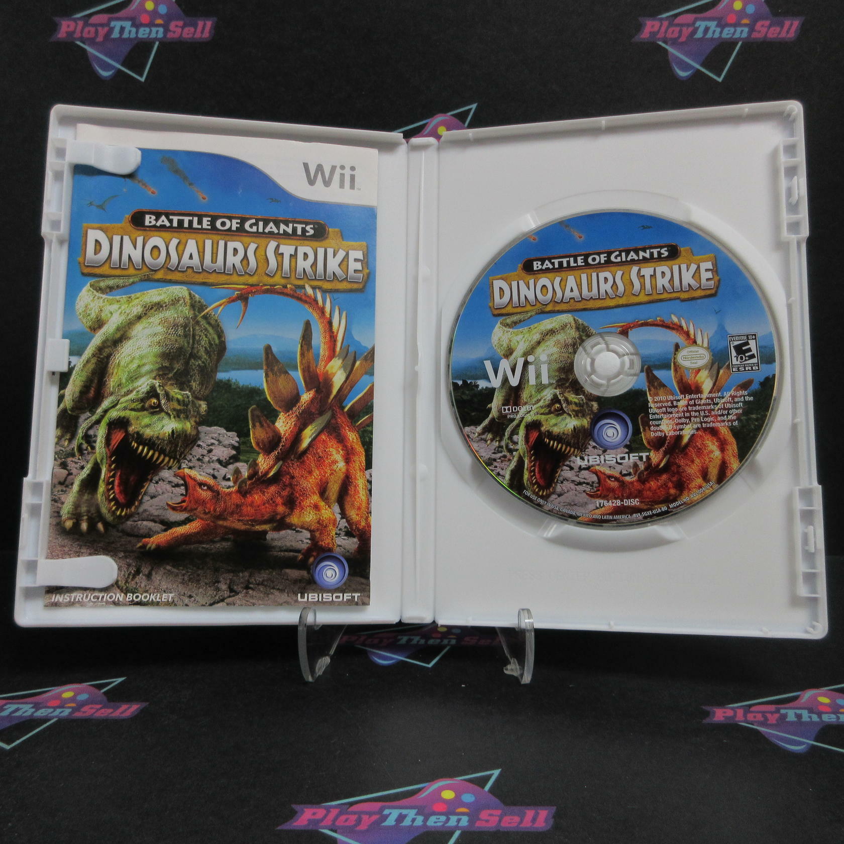 Battle of Giants Dinosaur Strike Nintendo Wii Complete - Refurbished