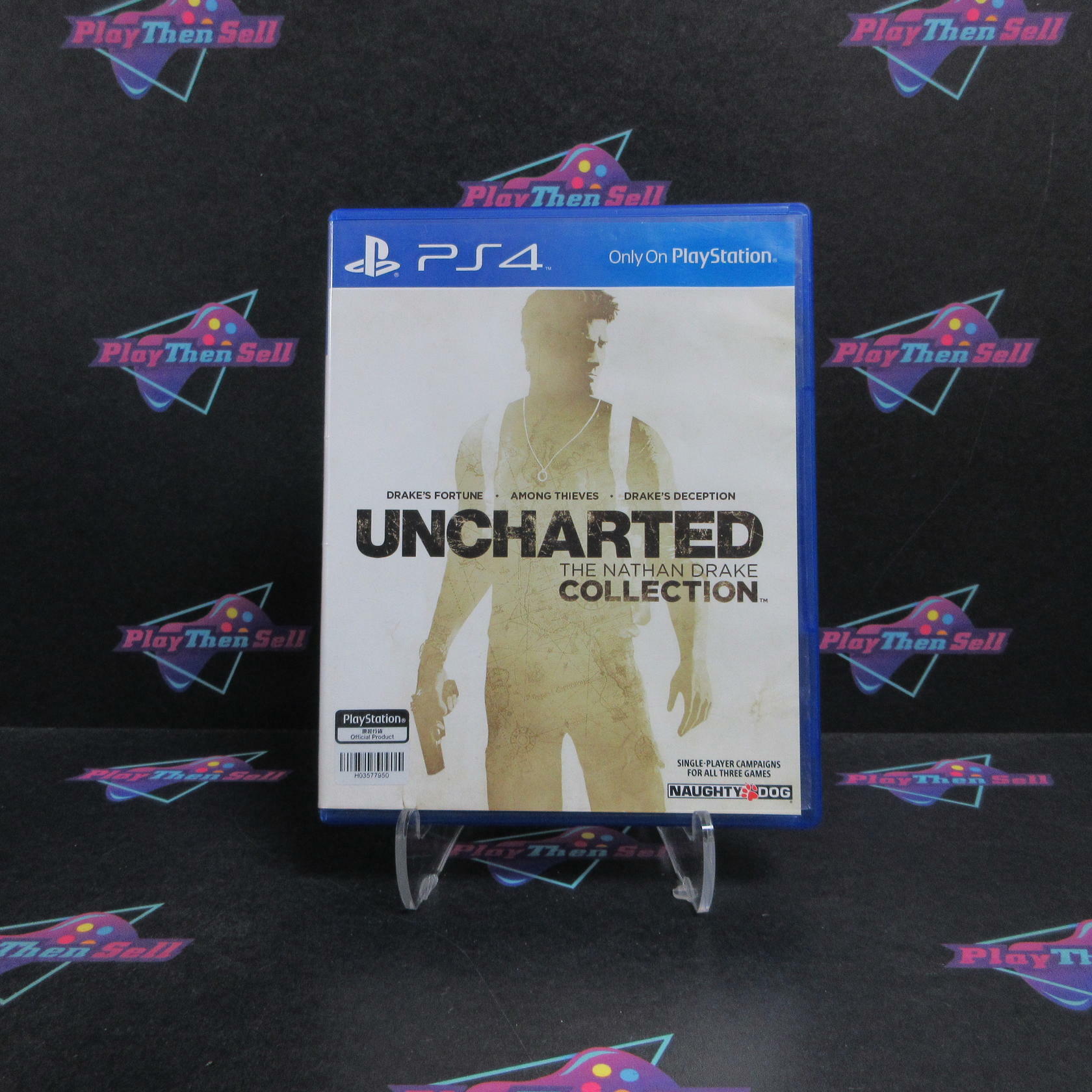 Uncharted The Nathan Drake Collection PS4 Chinese + English - Very Good