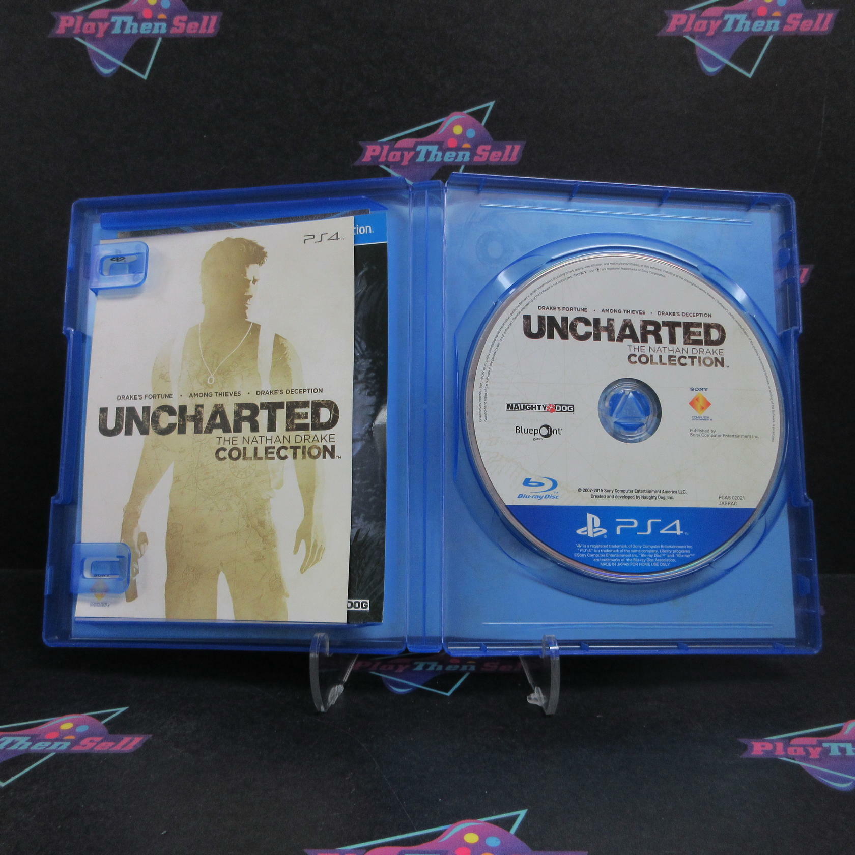 Uncharted The Nathan Drake Collection PS4 Chinese + English - Very Good