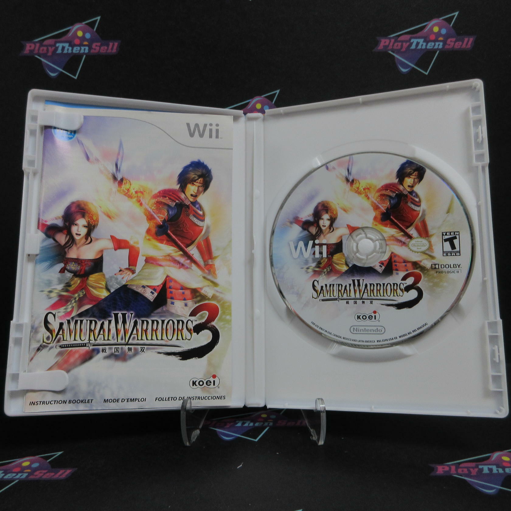 Samurai Warriors 3 Nintendo Wii Complete - Refurbished