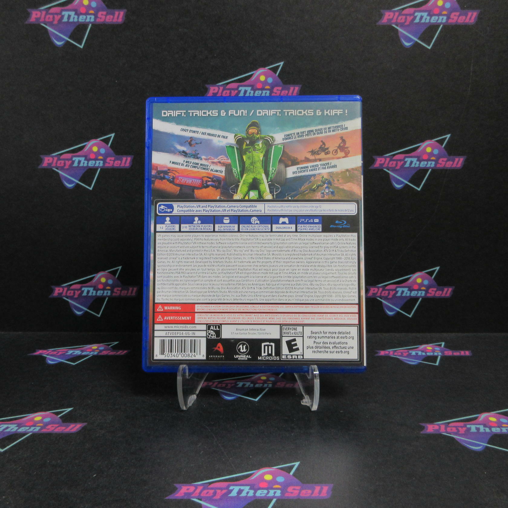 ATV Drift & Tricks Definitive Edition PS4 PlayStation 4 Complete - Refurbished