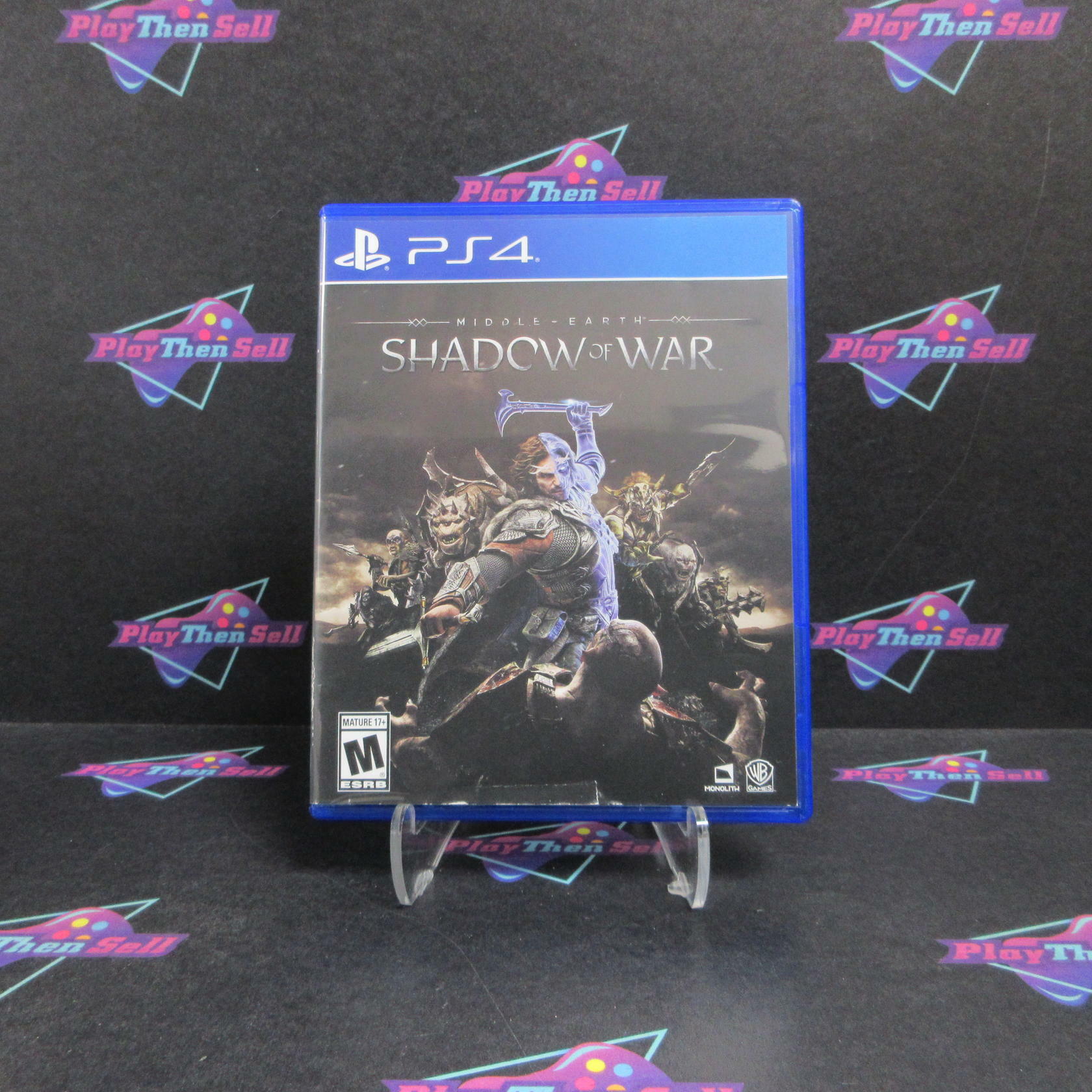 Middle Earth Shadow of War PS4 PlayStation 4 Complete - Very Good