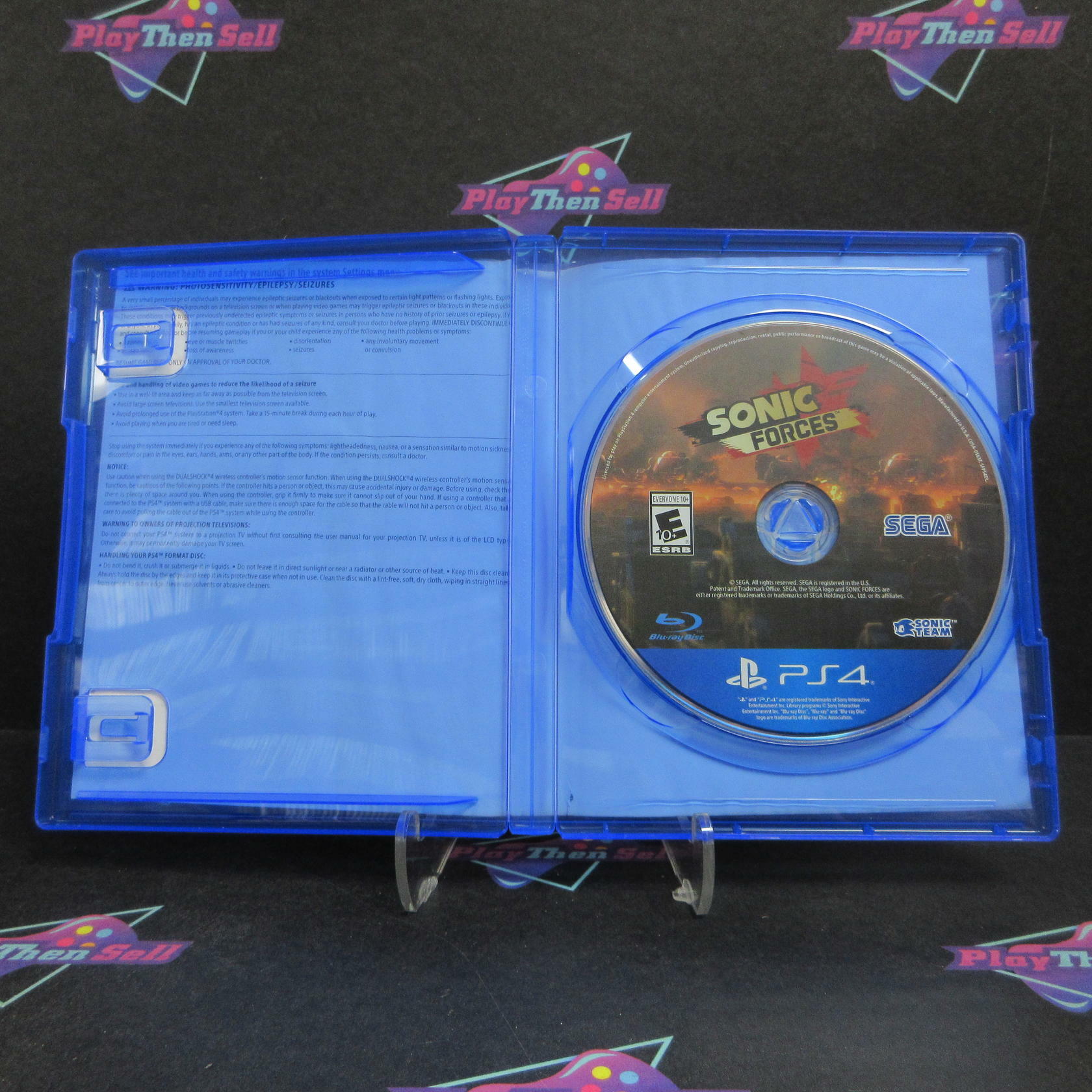 Sonic Forces Bonus Edition PS4 PlayStation 4 Complete - Very Good