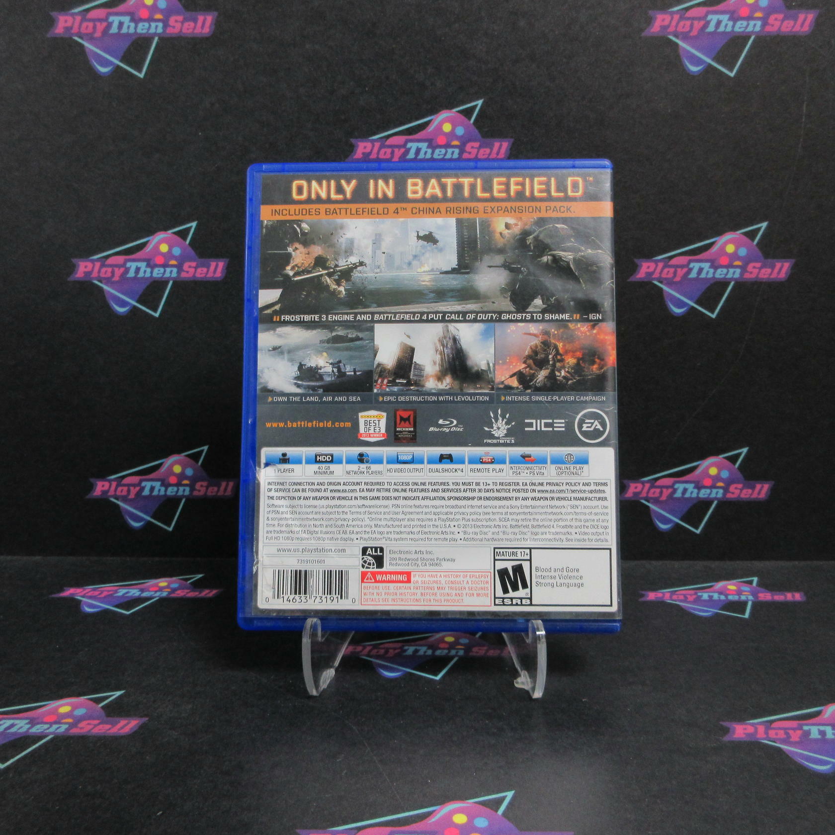 Battlefield 4 PS4 PlayStation 4 Complete - Very Good