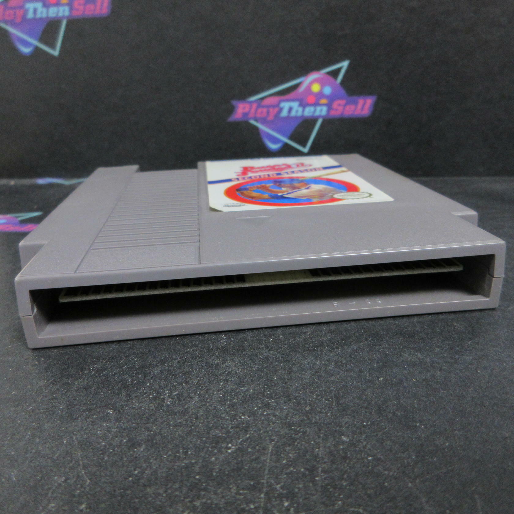 Bases Loaded II Nintendo NES Cartridge + Manual / Tested - Very Good