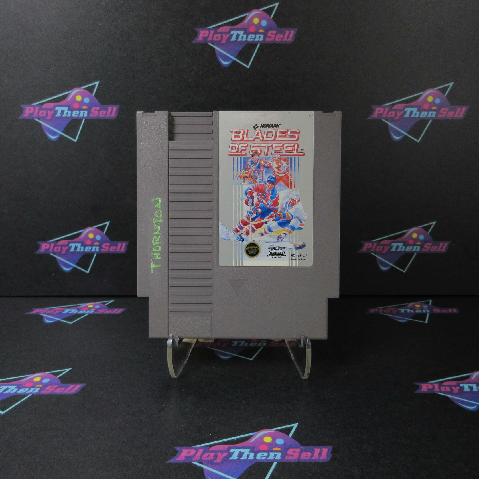 Blades of Steel Nintendo NES Cartridge /Tested - Very Good