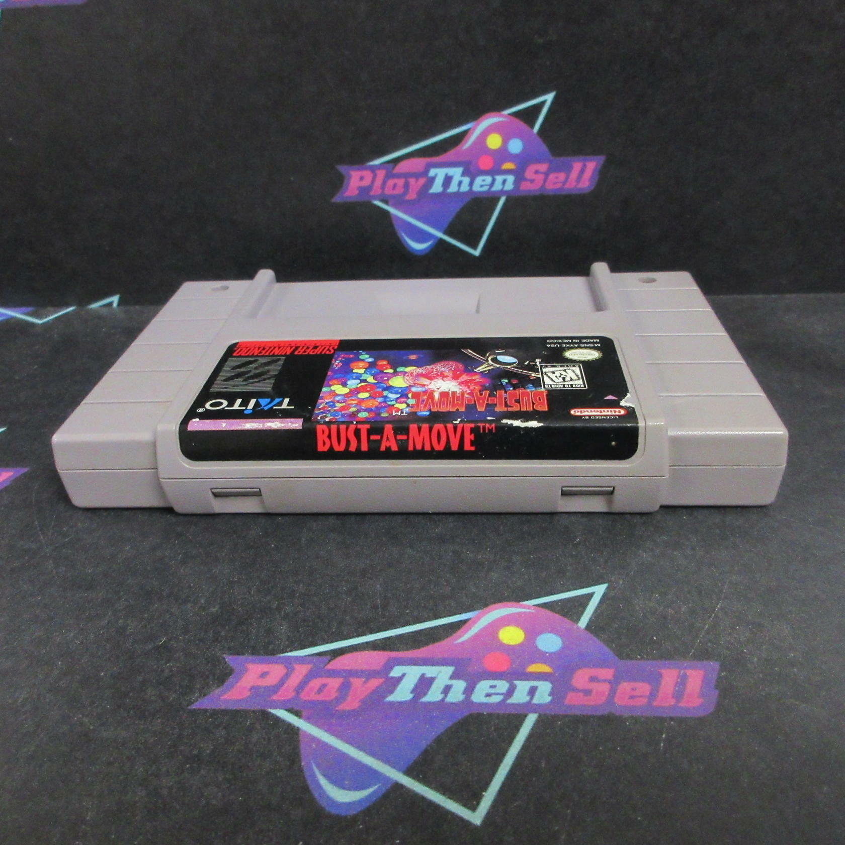 Bust A Move Super Nintendo SNES Cartridge / Tested - Very Good
