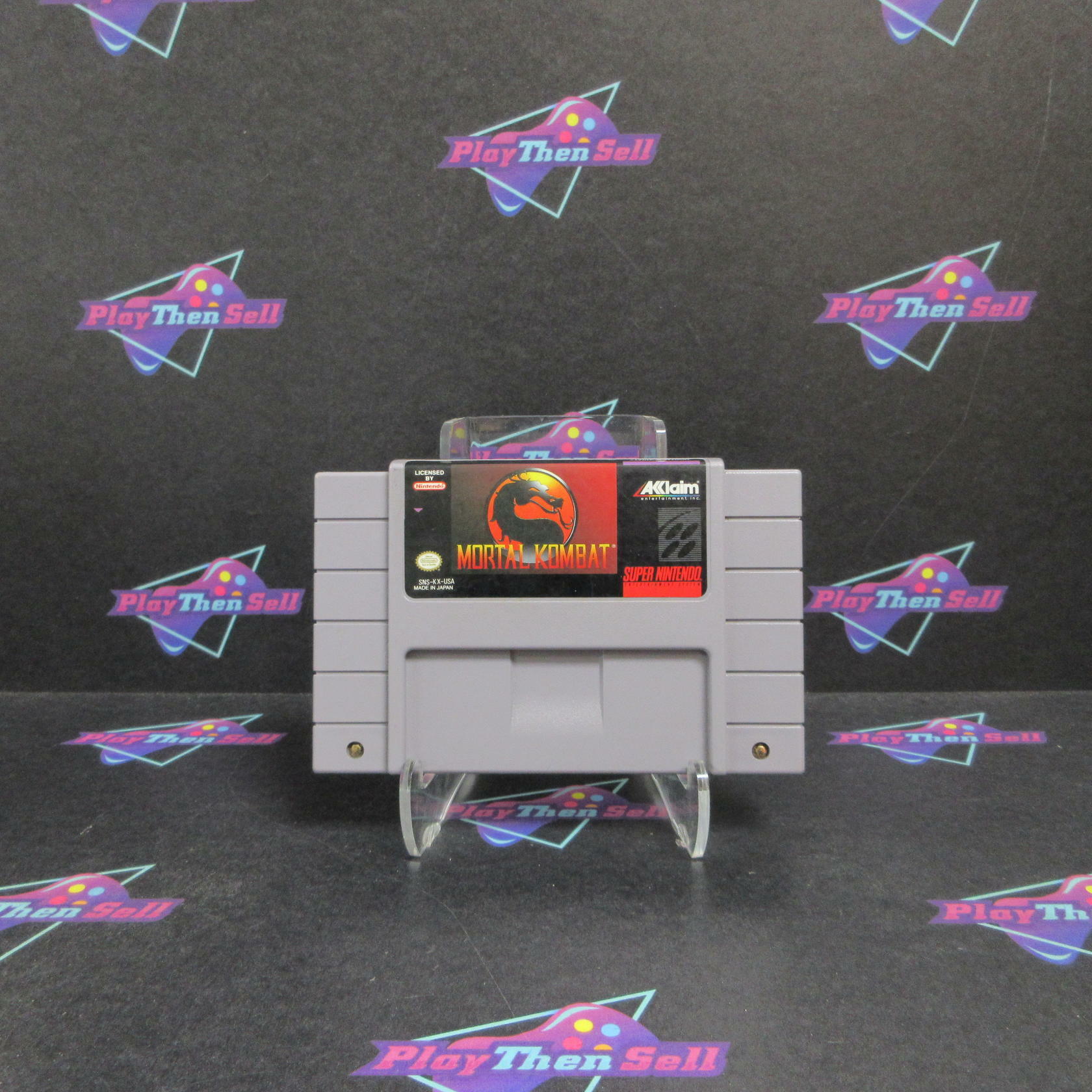 Mortal Kombat Super Nintendo SNES + Manual - Refurbished