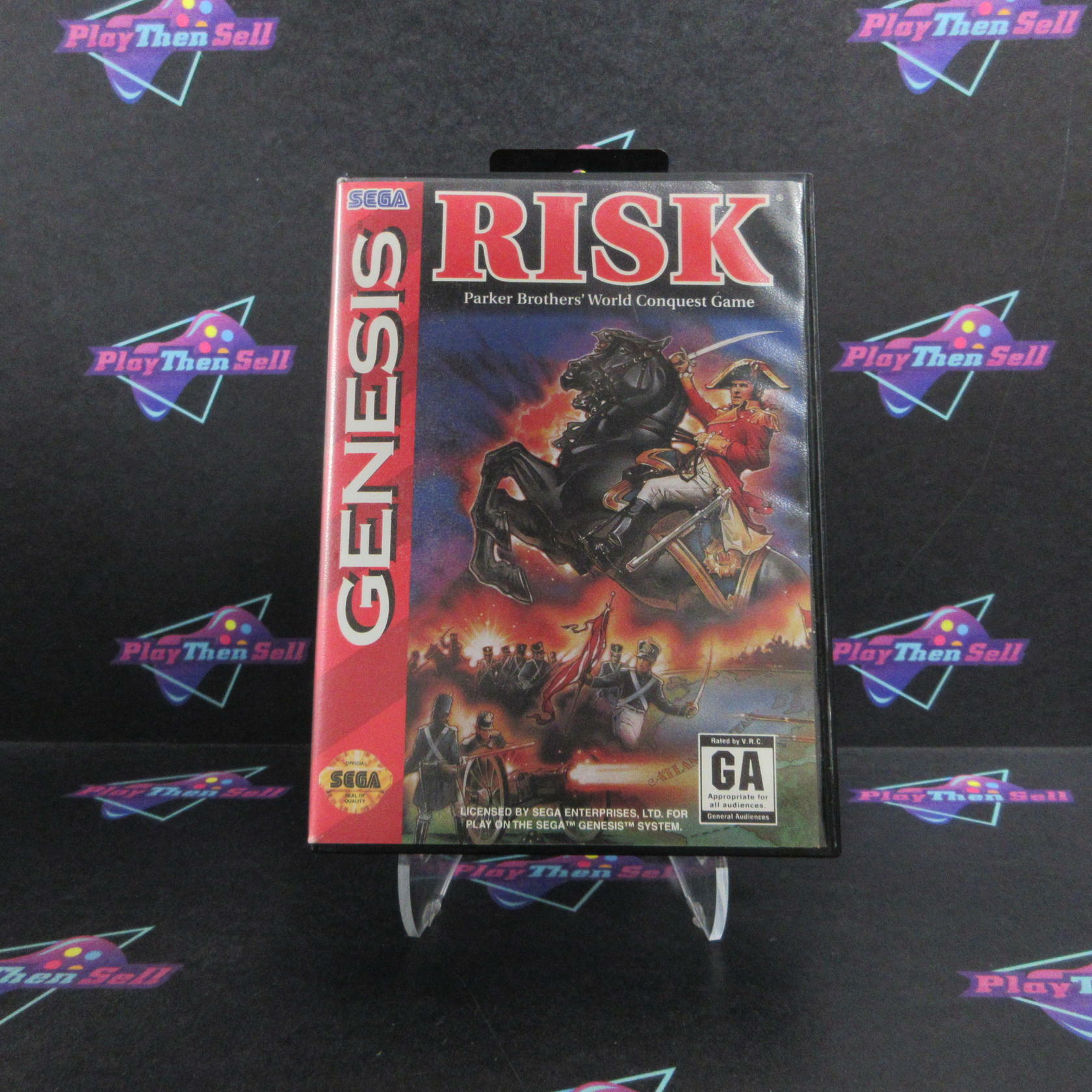 Risk Sega Genesis Complete - Very Good