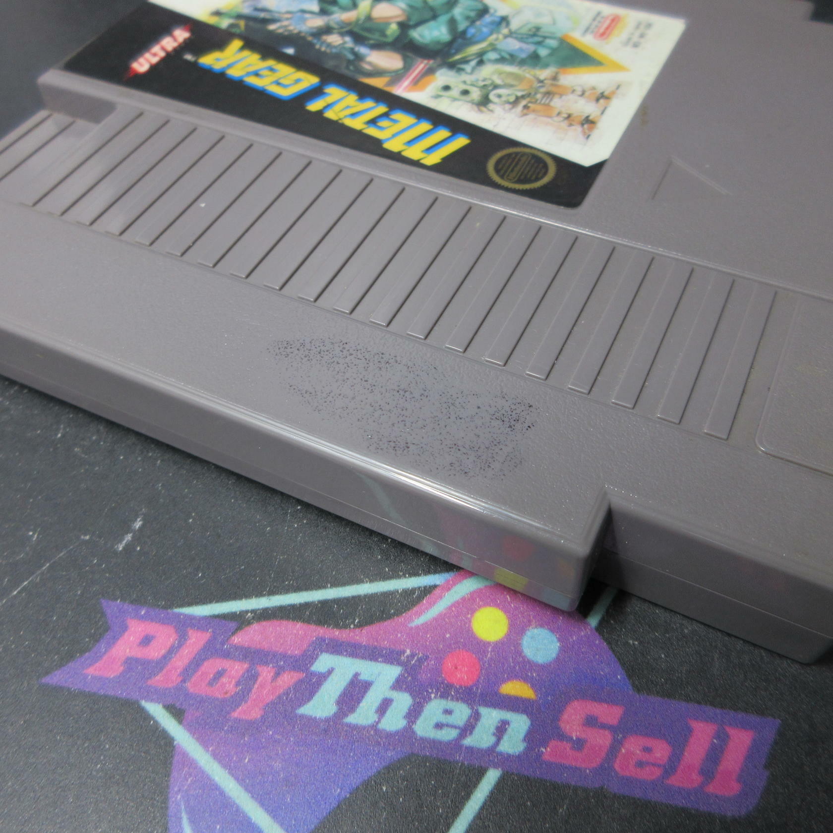 Metal Gear Nintendo NES Cartridge / Tested - Very Good