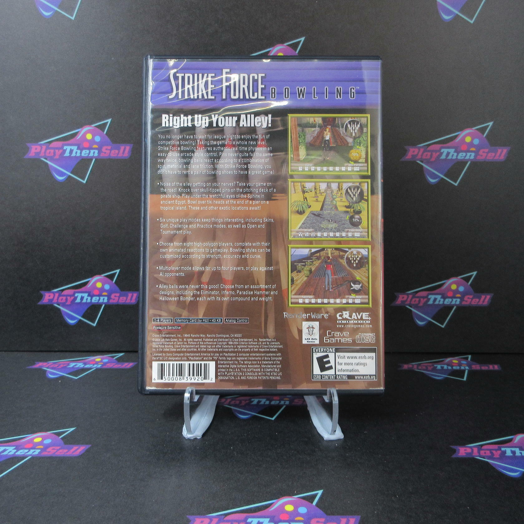 Strike Force Bowling PS2 PlayStation 2 Complete - Excellent